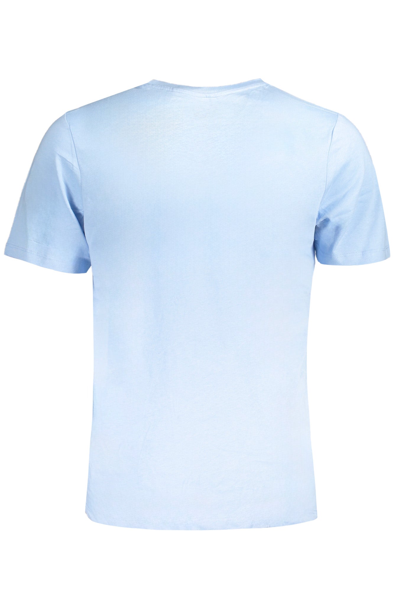 AU01484ITALO_AZLIGHBL – Herren T-Shirt Blau: Kurzarm, Rundhals, Modernes Design – Größe: M, L, XL, 2XL – Farbe: Azzurro