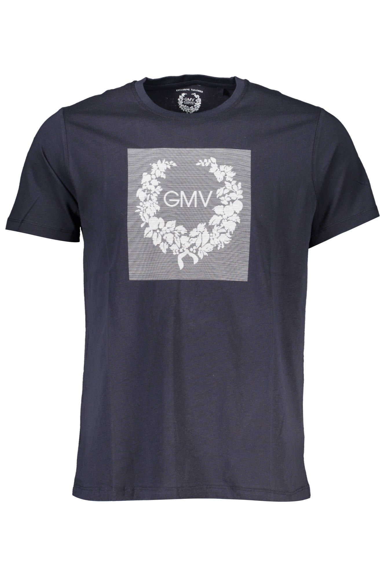 AU00784-DANILO_BLU_NIGHT-BLUE – Stilvolles Herren Kurzarm-T-Shirt in Blau mit Rundhalsausschnitt – Größe: M, L, XL, 2XL – Farbe: Blu