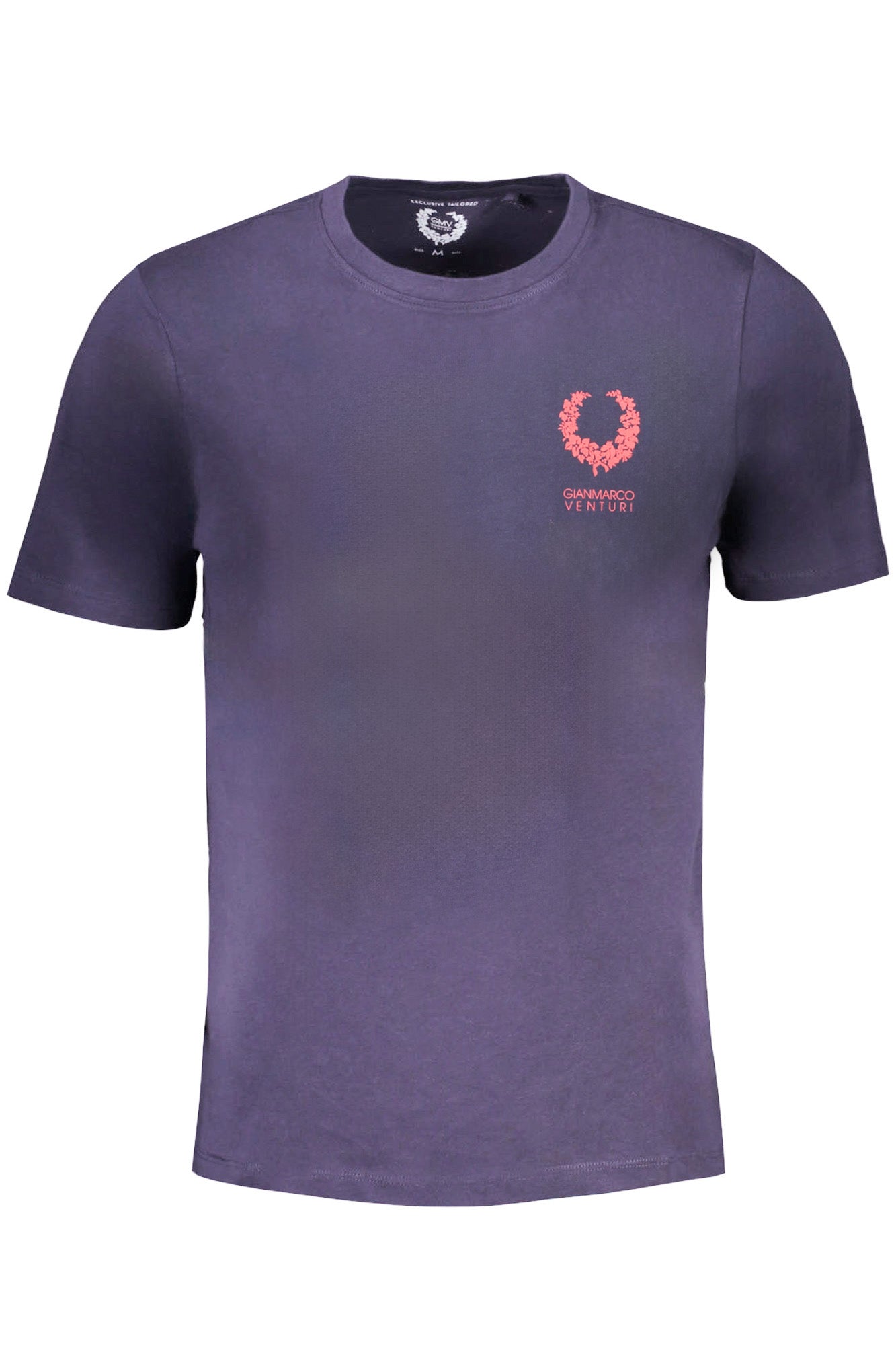 AU01413ALVARO_BLNIGHBL – Herren T-Shirt Blau mit Print und Rundhals - Kurzärmlig und Stylisch – Größe: M, L, XL, 2XL – Farbe: Blu