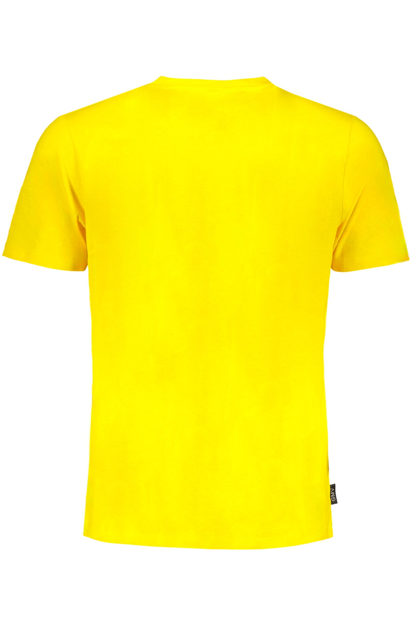 AU01419LINO_GIYELLOW – Herren Gelbes Kurzarm T-Shirt mit Rundhals & Logo-Print – Größe: M, L, XL, 2XL – Farbe: Giallo
