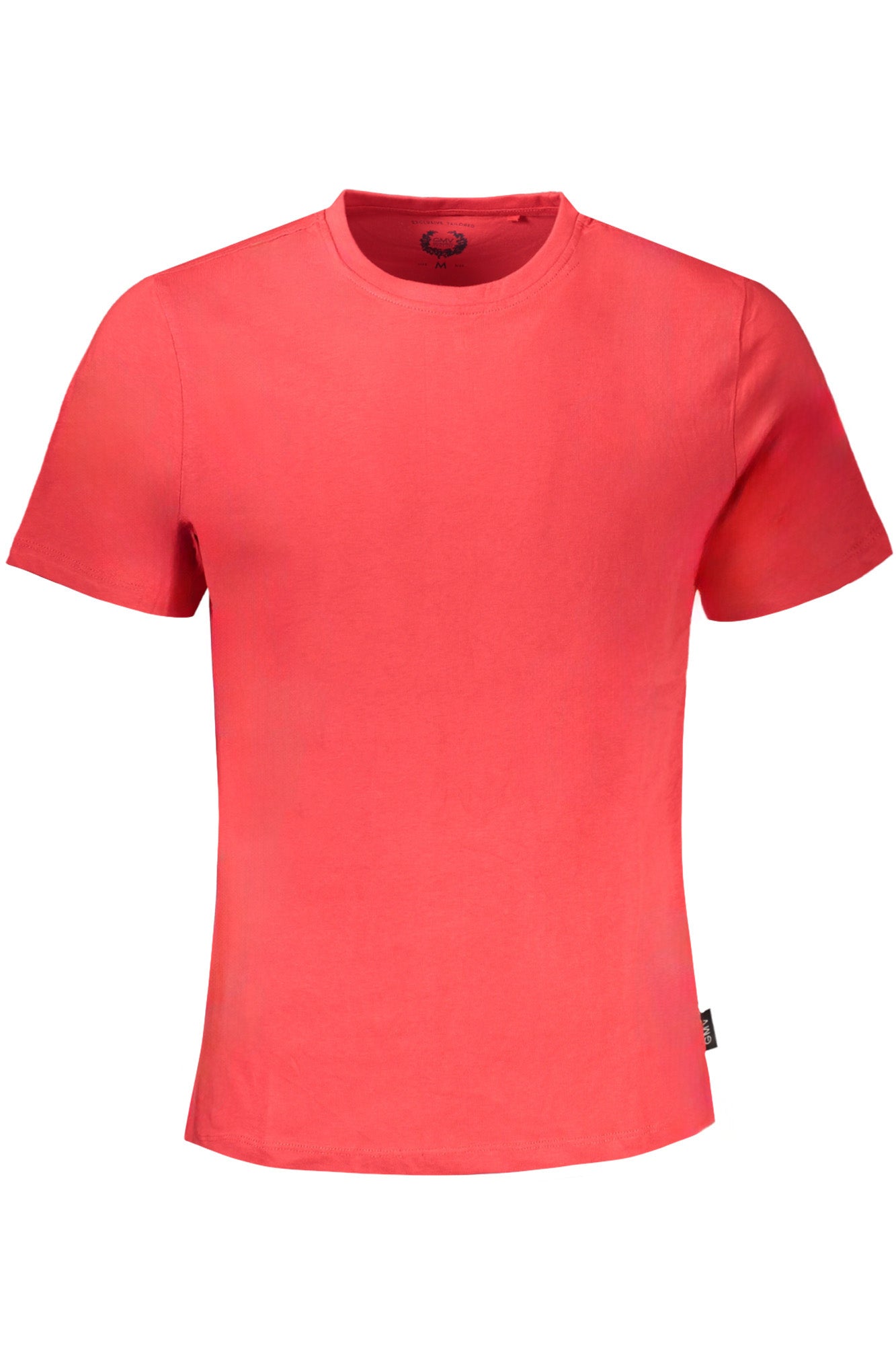AU01633TUBOLAR_RORED – Herren Kurzarm T-Shirt in Rot mit Rundhals und Logo-Design – Größe: L, 2XL, 3XL – Farbe: Rosso