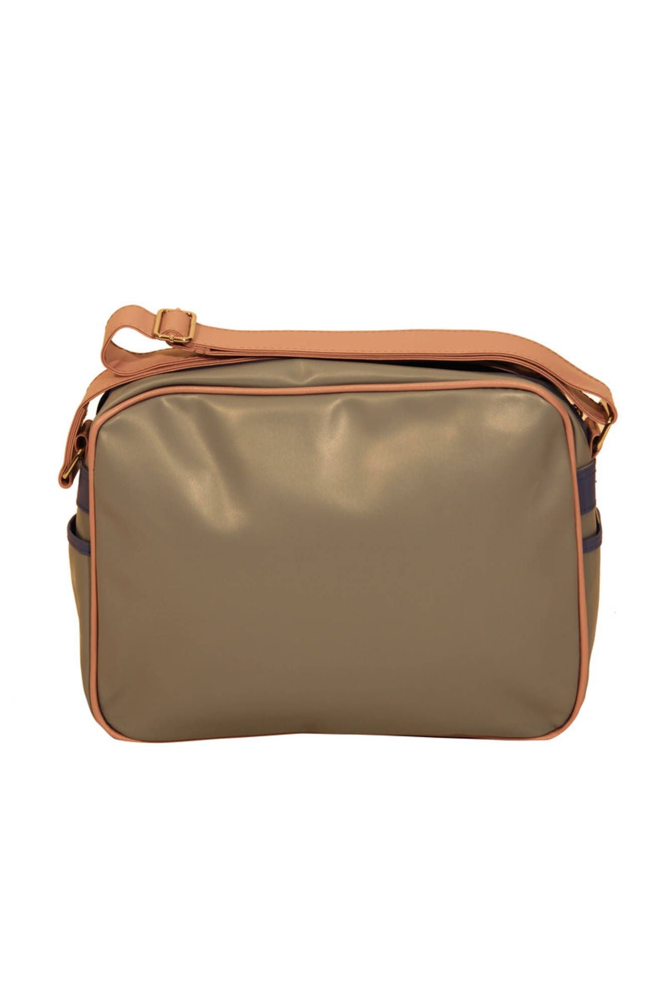 TUB225-REDFORD-JUDO_AZZURRO_HEATHERLILACLIME – Blaue Damenschultertasche mit verstellbarem Gurt und Logo-Druck – Größe: UNI – Farbe: Azzurro