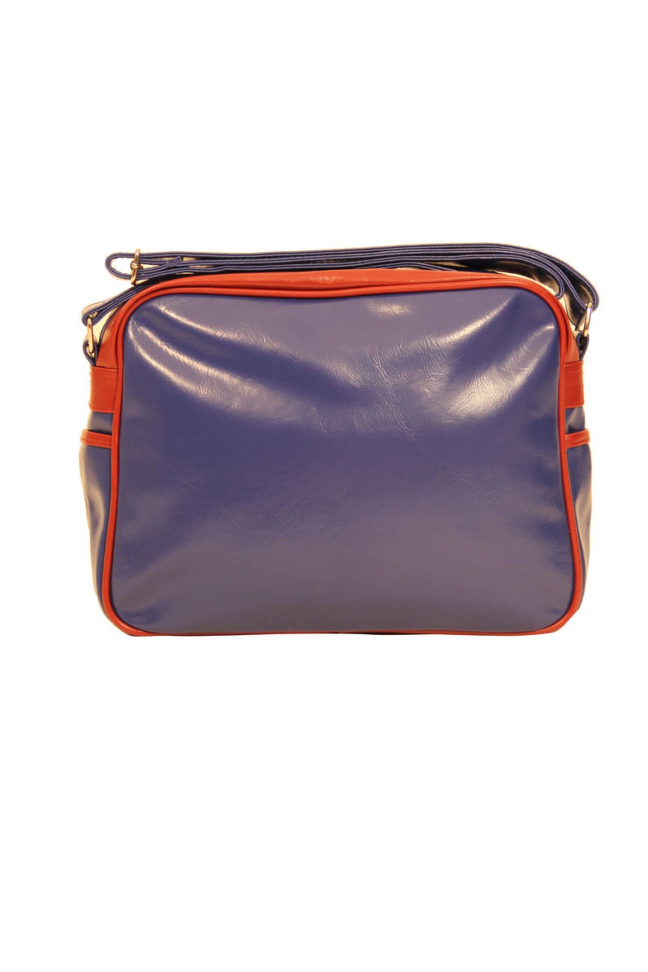 CUB175-REDFORD-CHAMPIONSHIP_BLU_BLUREDBURGGYELL – Damen Umhängetasche Blau mit Verstellbarem Gurt und Reißverschluss – Größe: UNI – Farbe: Blu