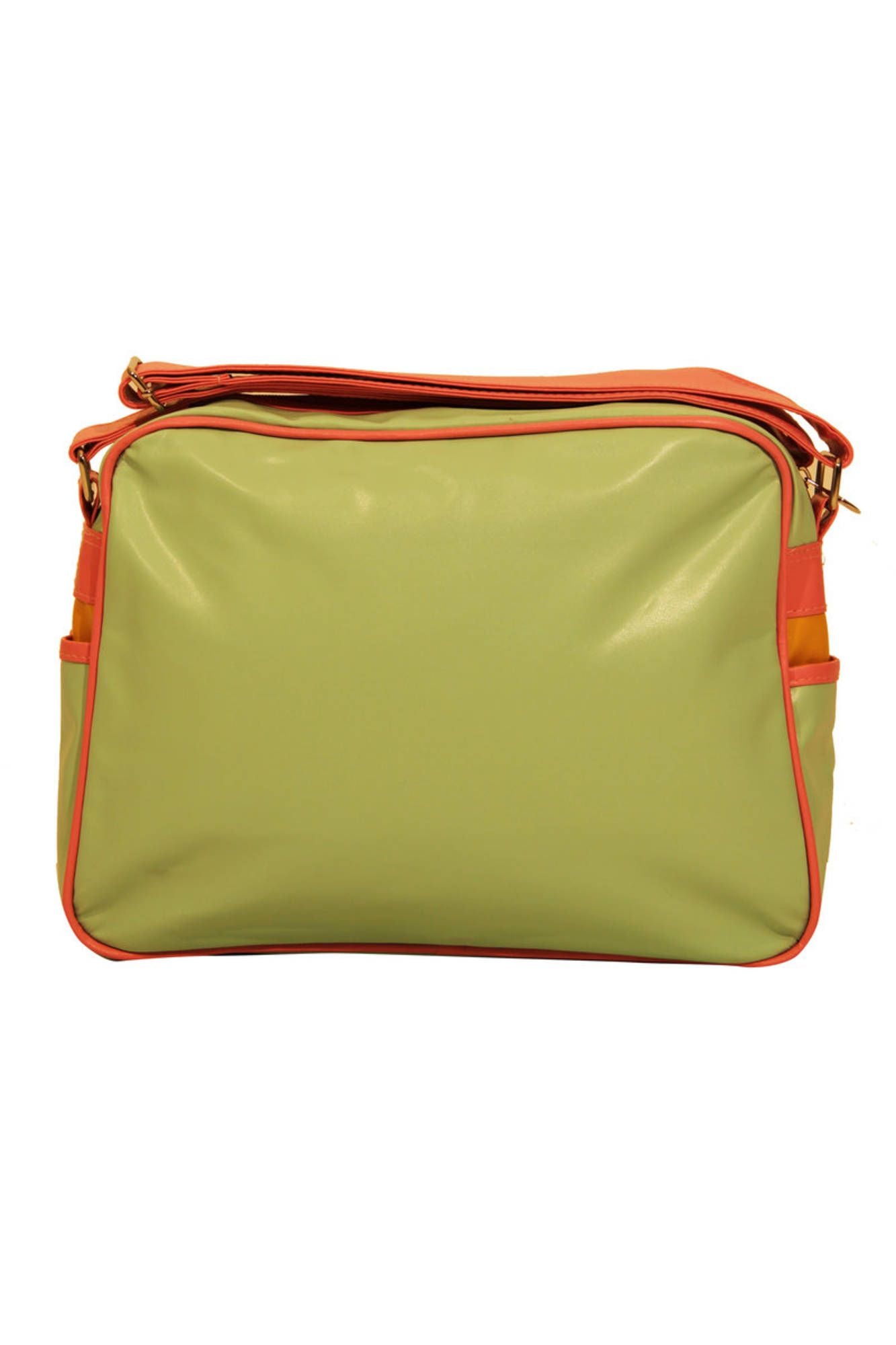 TUB356-REDFORD-PISA_VERDE_TANGERINEMINTPINK – Stylische Damentasche Grün - Verstellbar & Praktisch mit Taschen – Größe: UNI – Farbe: Verde