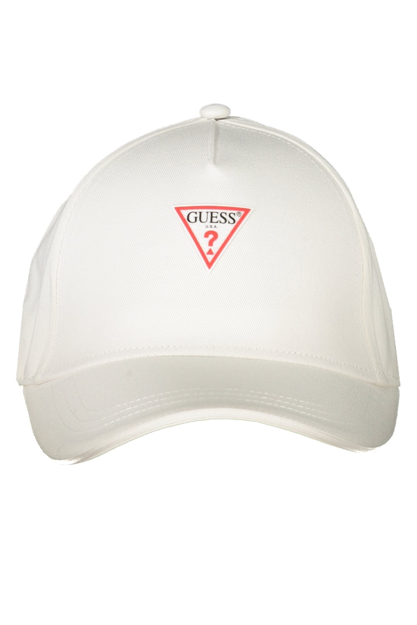 M3YZ22WBN60_BIG011 – Weiße Herren-Schirmmütze mit Logo und verstellbarem Riemen – Größe: UNI – Farbe: Bianco