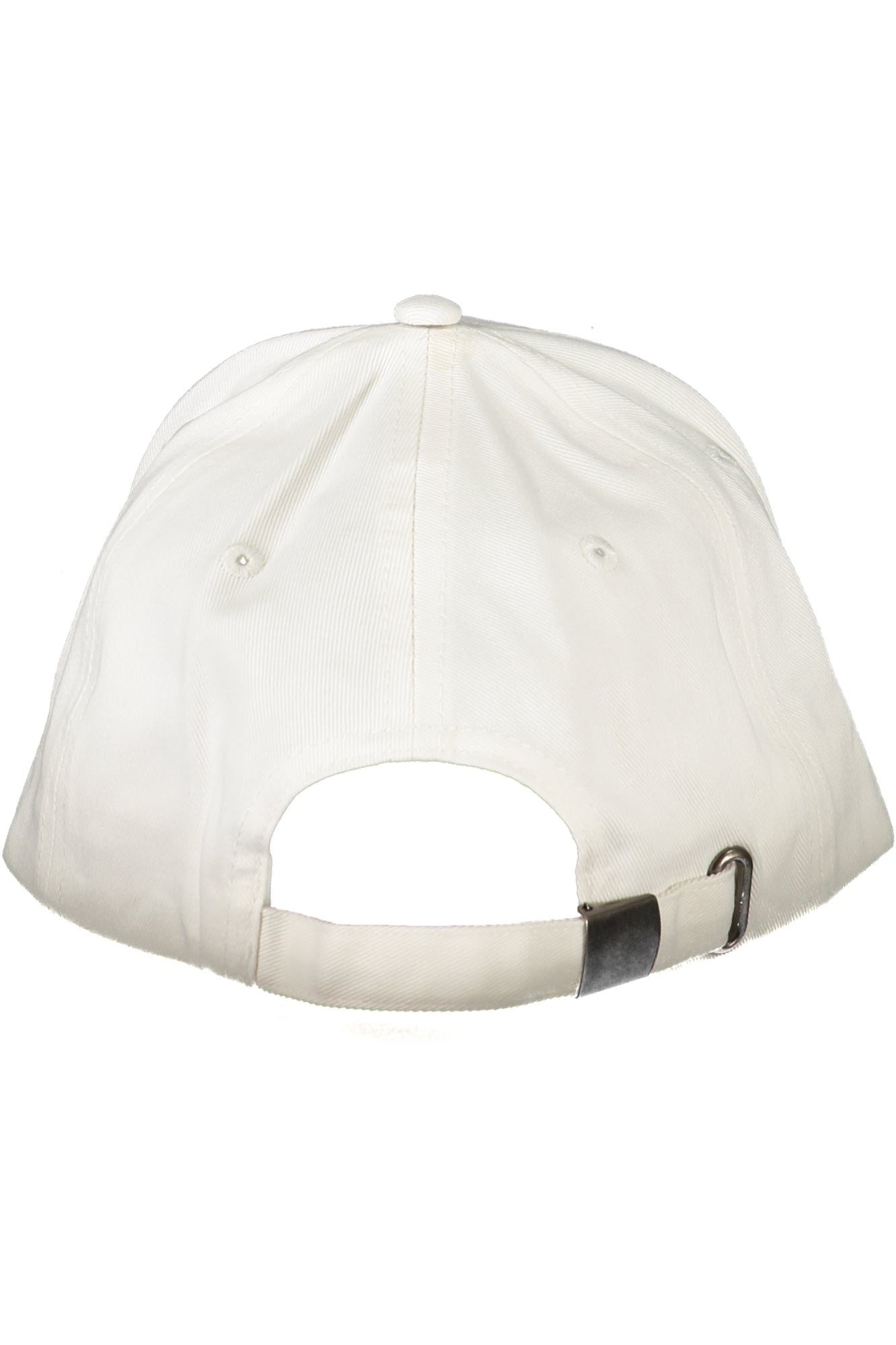 M3YZ22WBN60_BIG011 – Weiße Herren-Schirmmütze mit Logo und verstellbarem Riemen – Größe: UNI – Farbe: Bianco