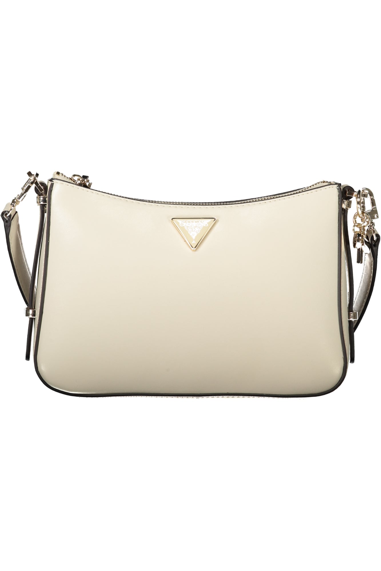 VG949318_BEBONE – Elegante beige Damentasche mit Kontrastdetails & Schultergurt – Größe: UNI – Farbe: Beige