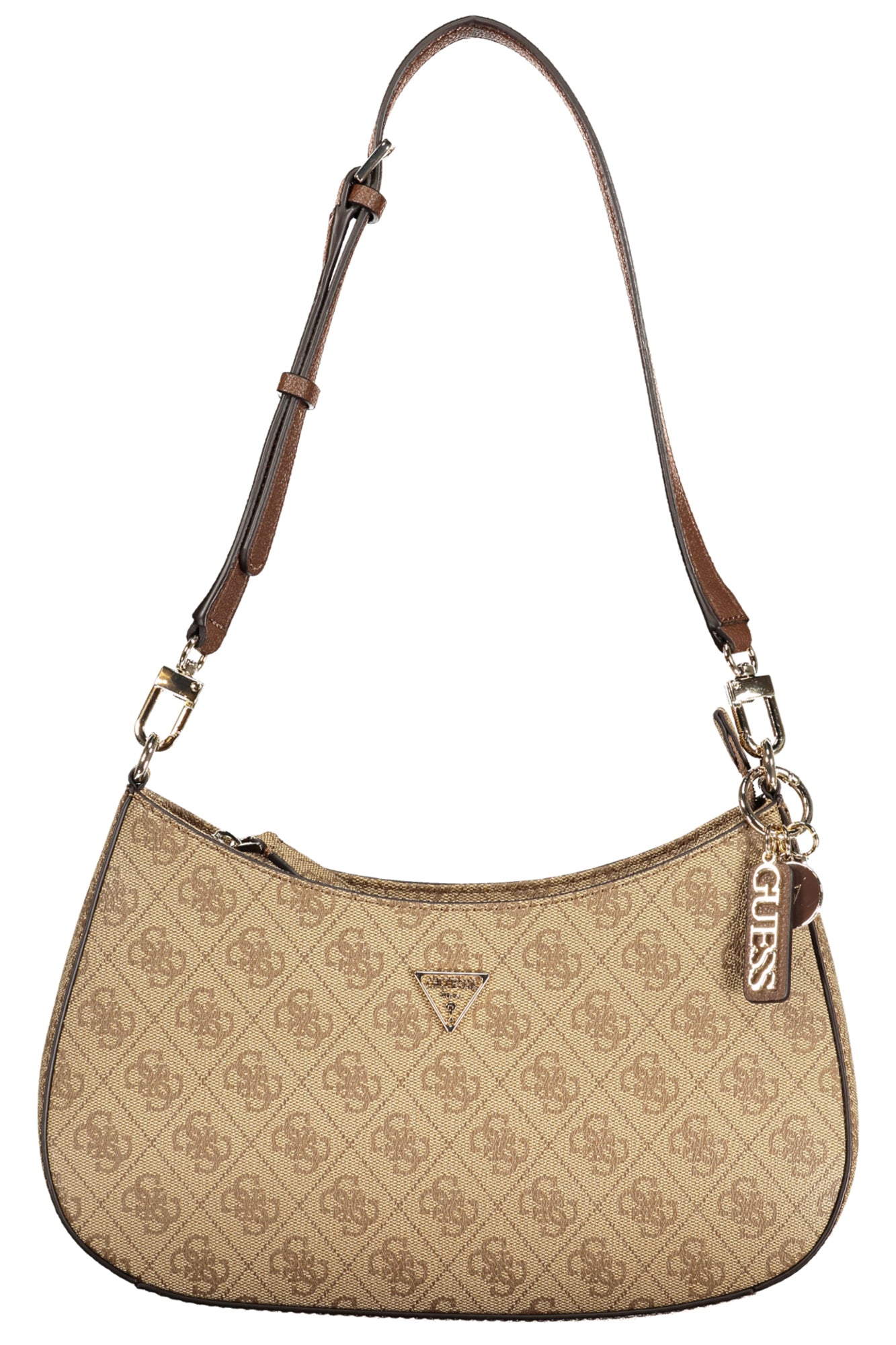 BG967218_BELATTLB – Damen Handtasche Beige mit verstellbarem Riemen und Kartenfach – Größe: UNI – Farbe: Beige