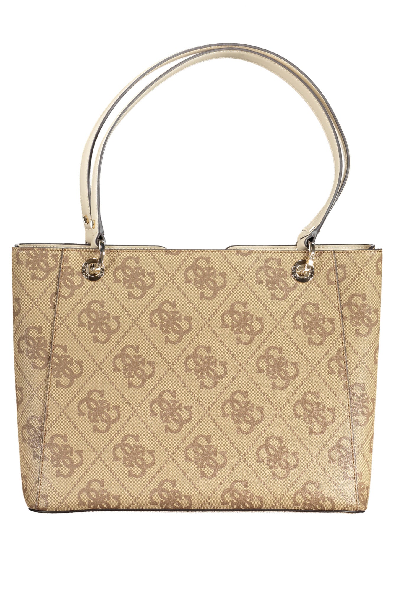 OS950025_BELATTELB – Beige Damenschultertasche mit Fächern und Kontrastdetails. – Größe: UNI – Farbe: Beige