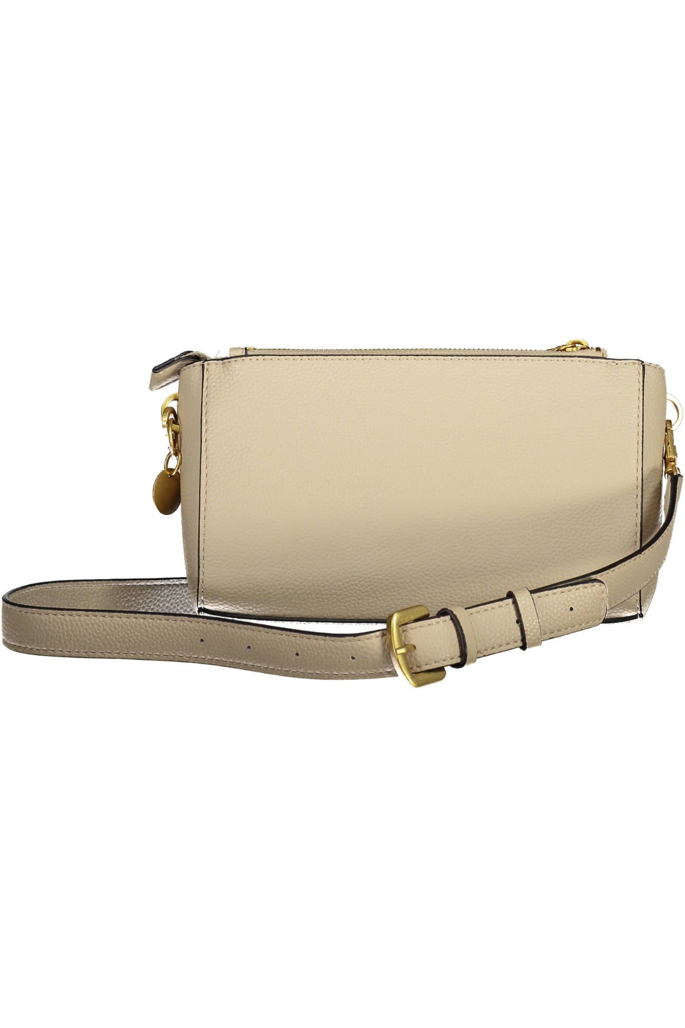 BA874472_BEIGE_KHAKI – Beige Damentasche mit Riemen & Fächern – Stilvoll & Praktisch – Größe: UNI – Farbe: Beige