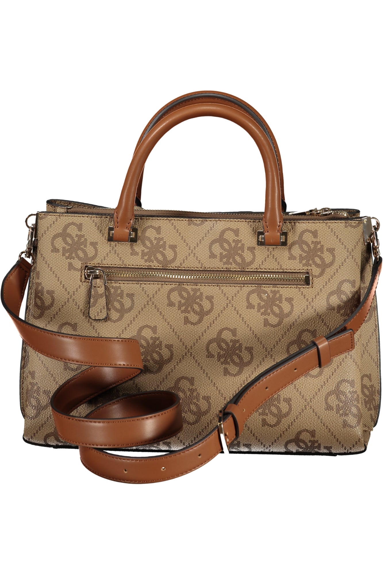 SO783806_BELATTEL – Damen Beige Tasche mit vielseitigen Fächern und abnehmbarem Gurt - 70 Zeichen – Größe: UNI – Farbe: Beige