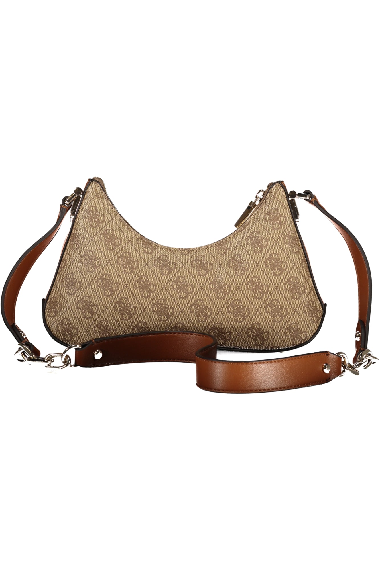 SG799373_BELATTEL – Stylische Damen-Schultertasche in Beige mit Kartenfach & Reißverschluss – Größe: UNI – Farbe: Beige