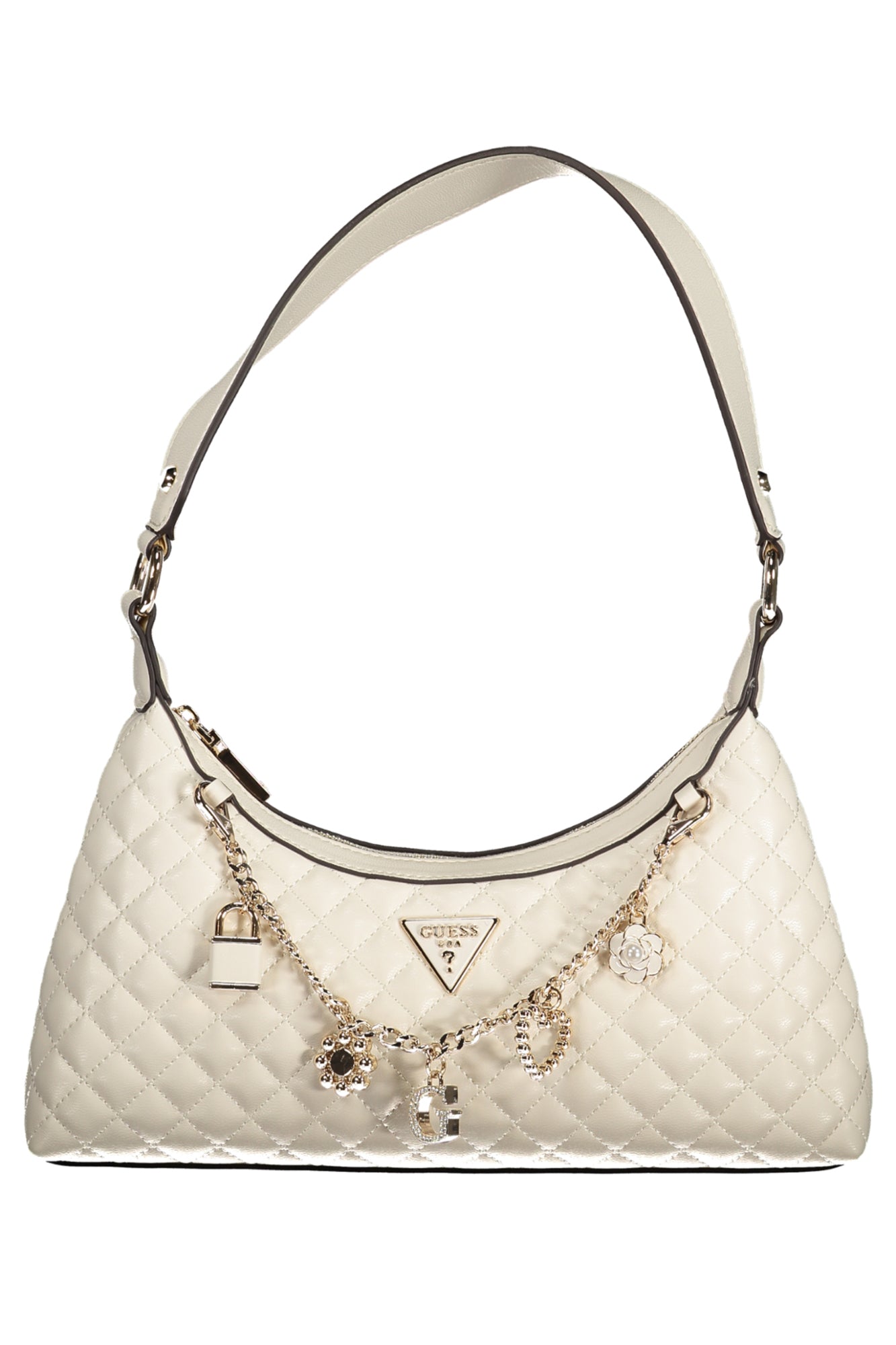 EG867918_BIOFFWHI – Damentasche Weiß - Everlee Schultertasche mit Kartenfach und Details – Größe: UNI – Farbe: Bianco