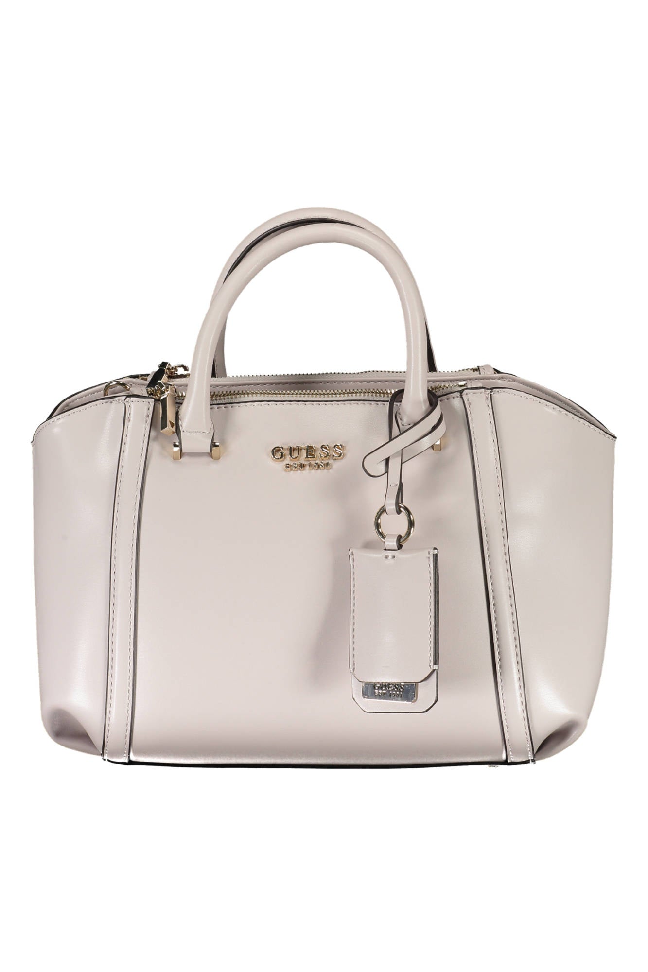 VG875206_GRIGIO_DOVE – Graue Damen-Handtasche: Vielseitig mit Kontrastdetails und Fächern – Größe: UNI – Farbe: Grigio