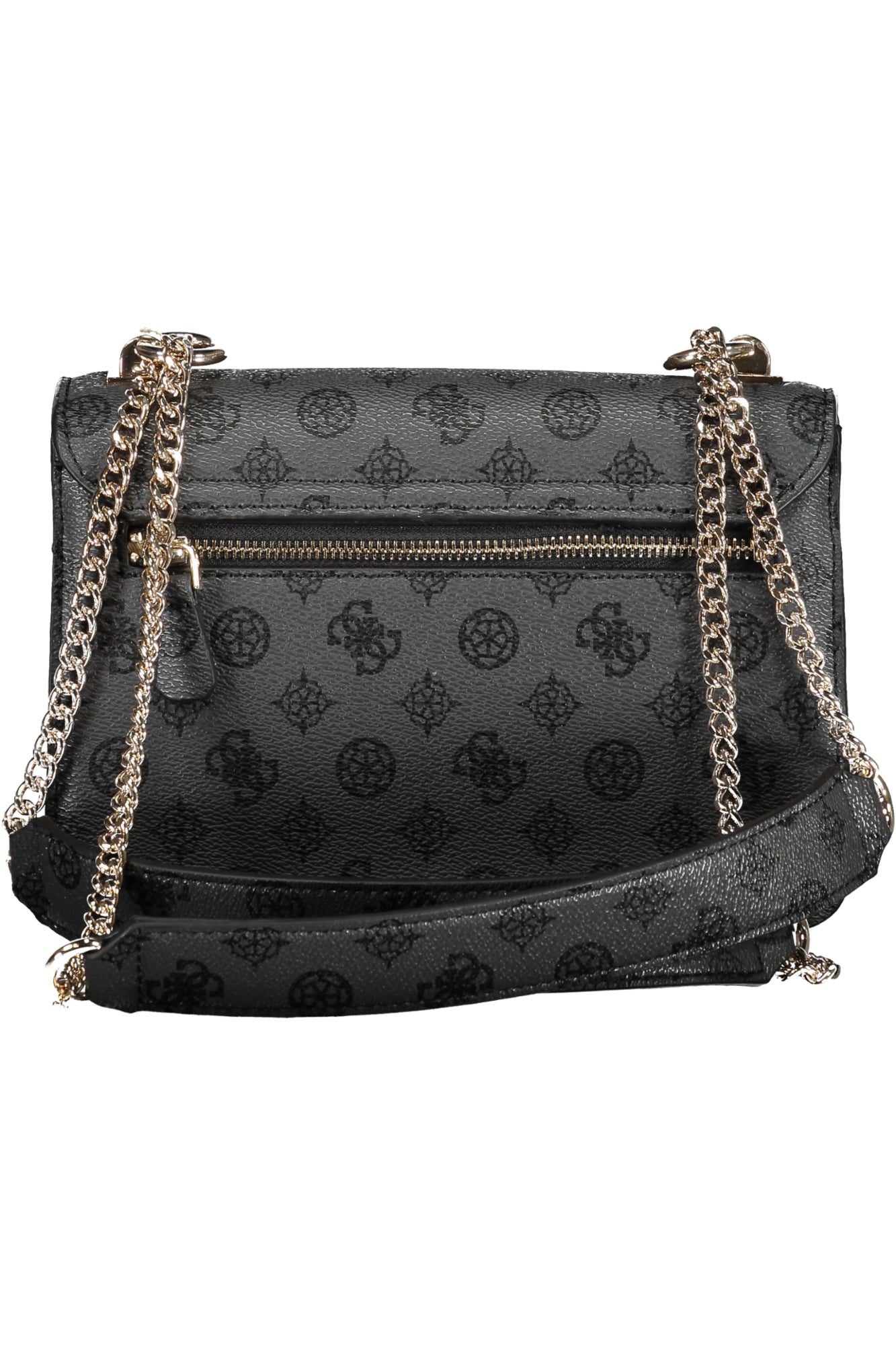 PG935321_GRCHARCO – Damentasche Grau mit Ketten-Schultergriffen und praktischem Innenfach – Größe: UNI – Farbe: Grigio