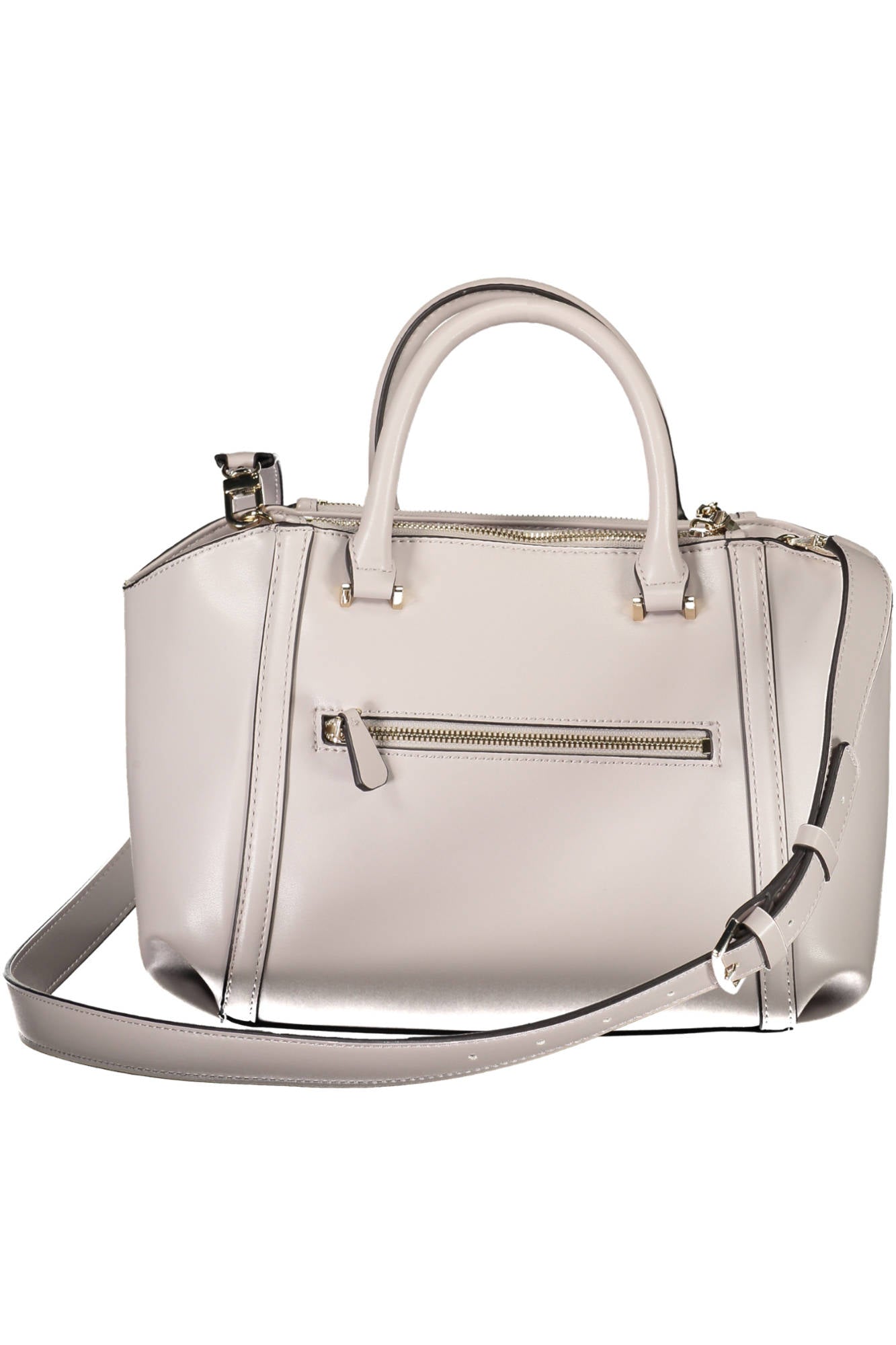 VG875206_GRIGIO_DOVE – Graue Damen-Handtasche: Vielseitig mit Kontrastdetails und Fächern – Größe: UNI – Farbe: Grigio