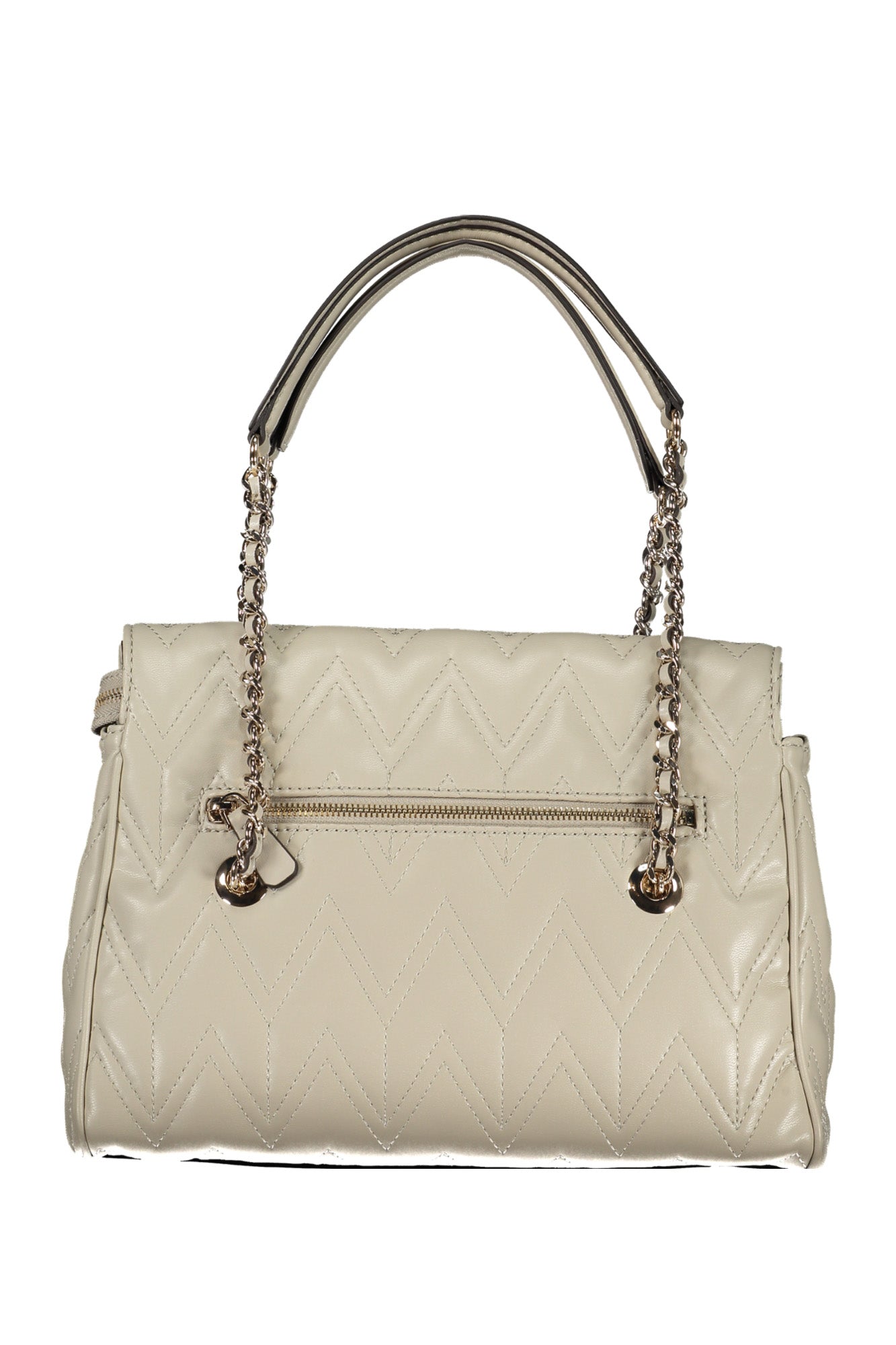 QG950506_GRTAUPE – Damentasche Grau: Vielseitige Schultertasche mit Kettenhenkeln – Größe: UNI – Farbe: Grigio