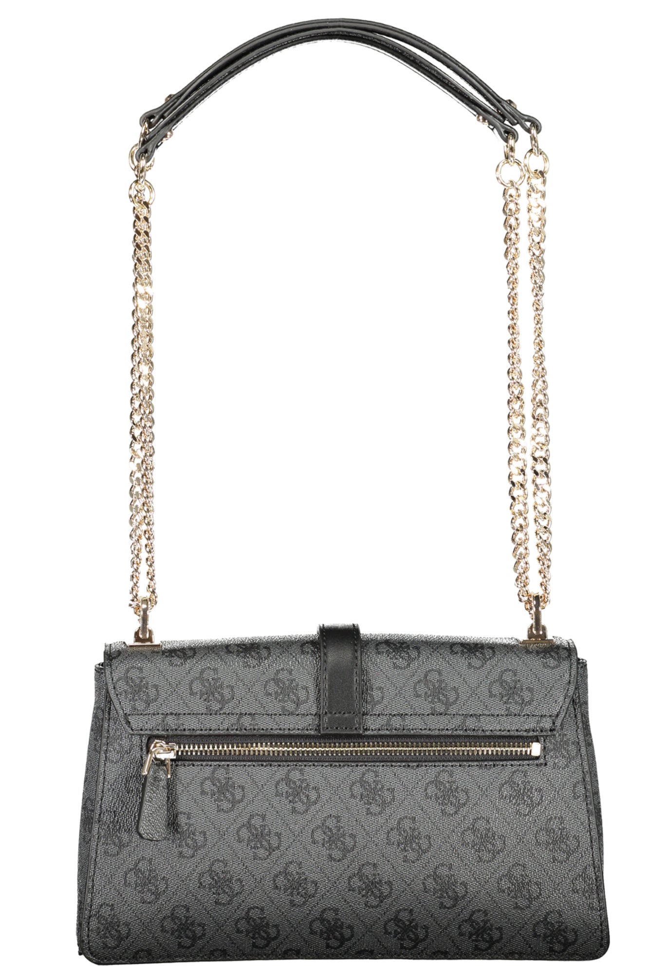 SG962921_GRCOALLO – Damentasche Grau mit Kettenhenkeln und Innenfächern, modisch & praktisch – Größe: UNI – Farbe: Grigio