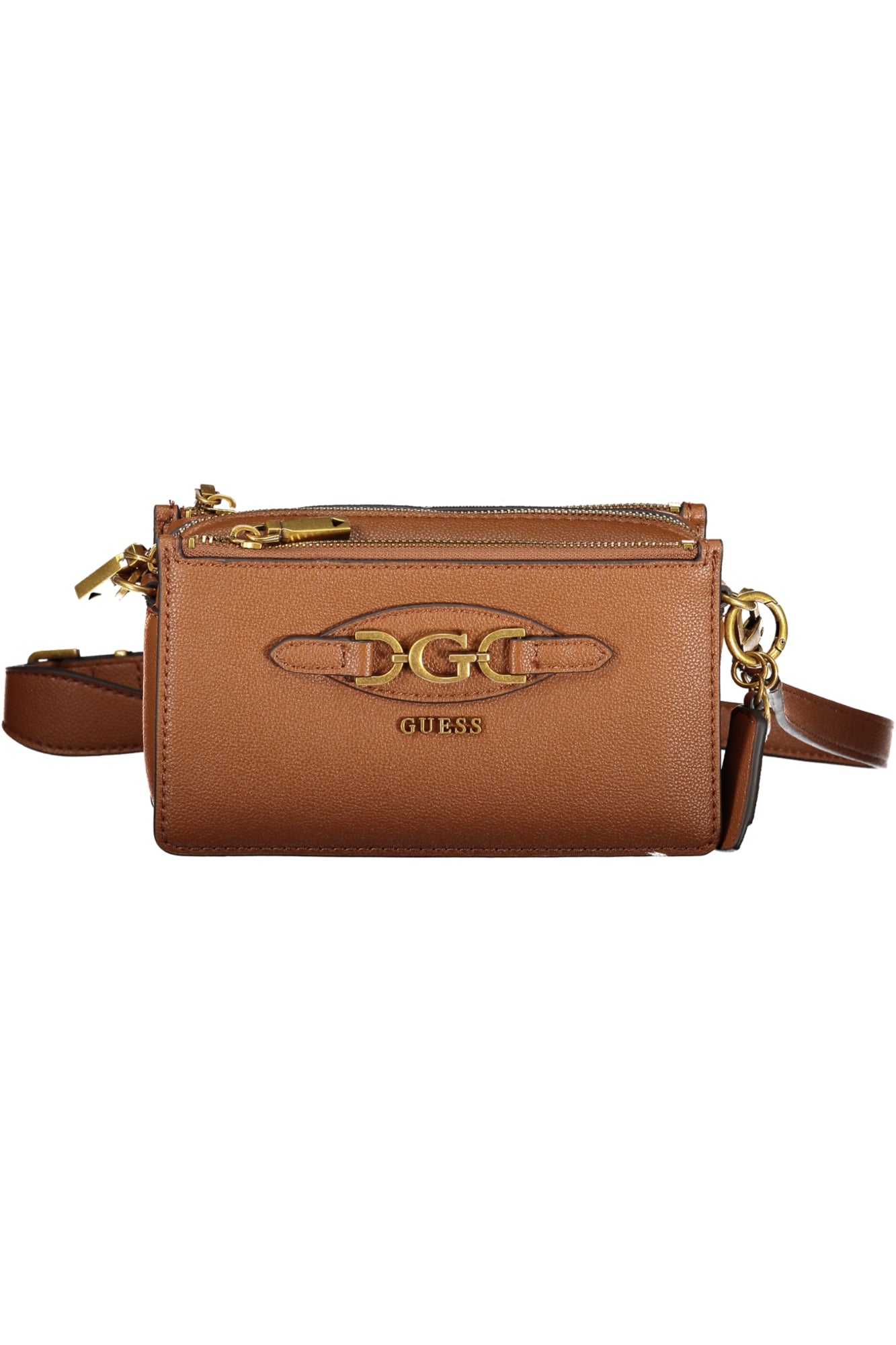 BB949412_MAAMBER – Damenhandtasche braun mit Schultergurt und praktischen Taschen – Größe: UNI – Farbe: Marrone