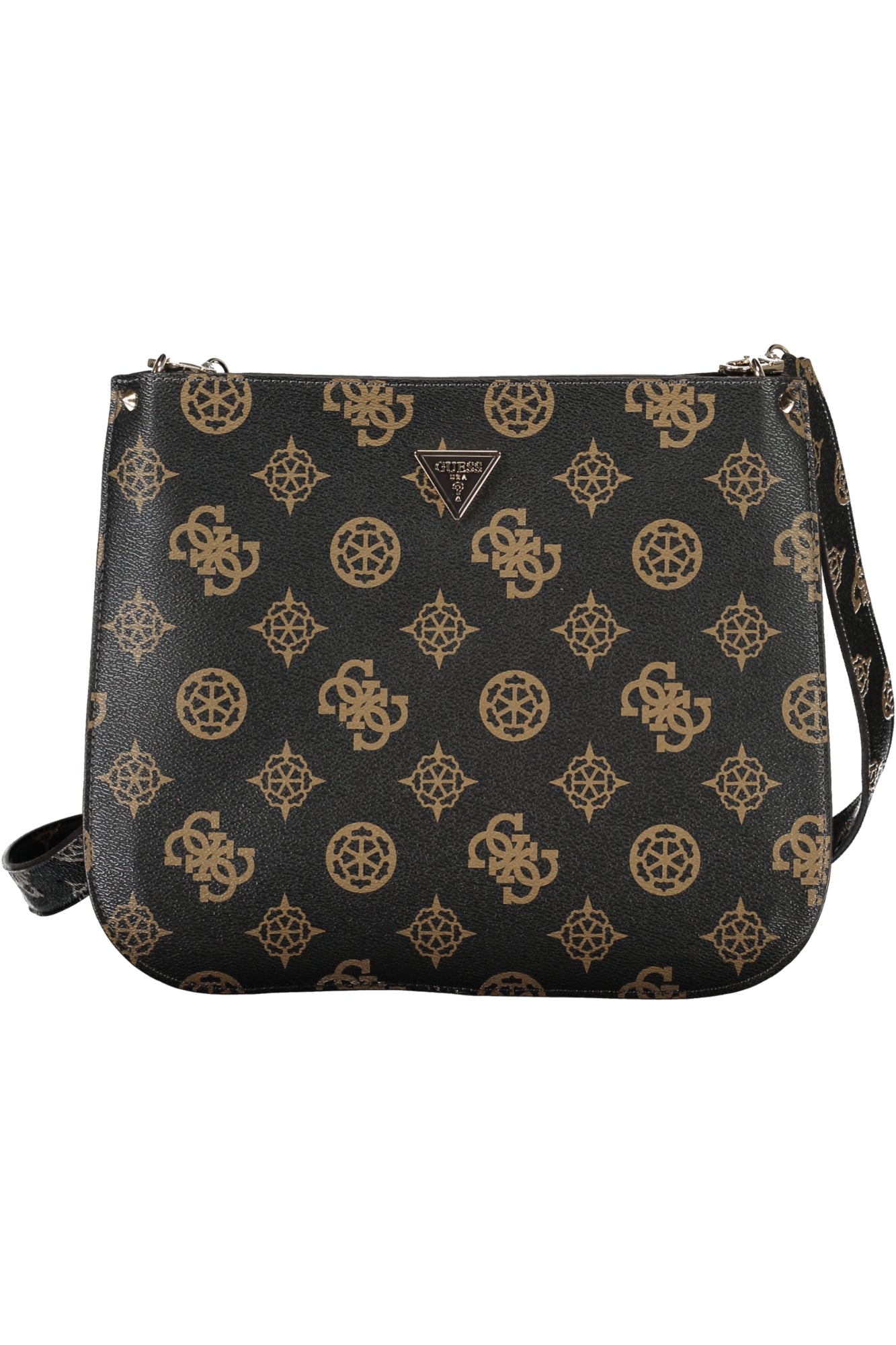 PG877818_MAMOCHALOG – Braune Damenhandtasche mit verstellbarem Gurt und Kontrastdetails – Größe: UNI – Farbe: Marrone