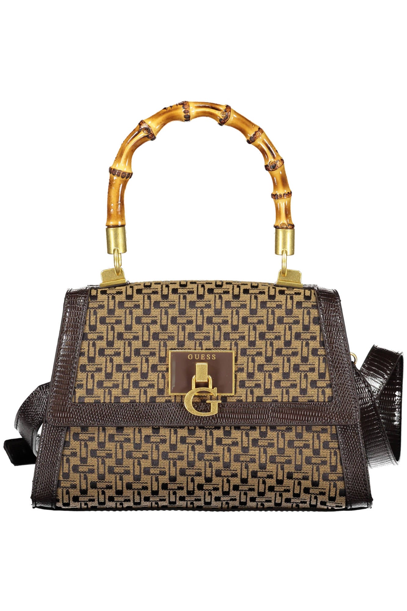 JK787521_05B01A1_MARRONEBRO – Braune Damenhandtasche mit Henkel & Schulterriemen, vielseitig & elegant – Größe: UNI – Farbe: Marrone