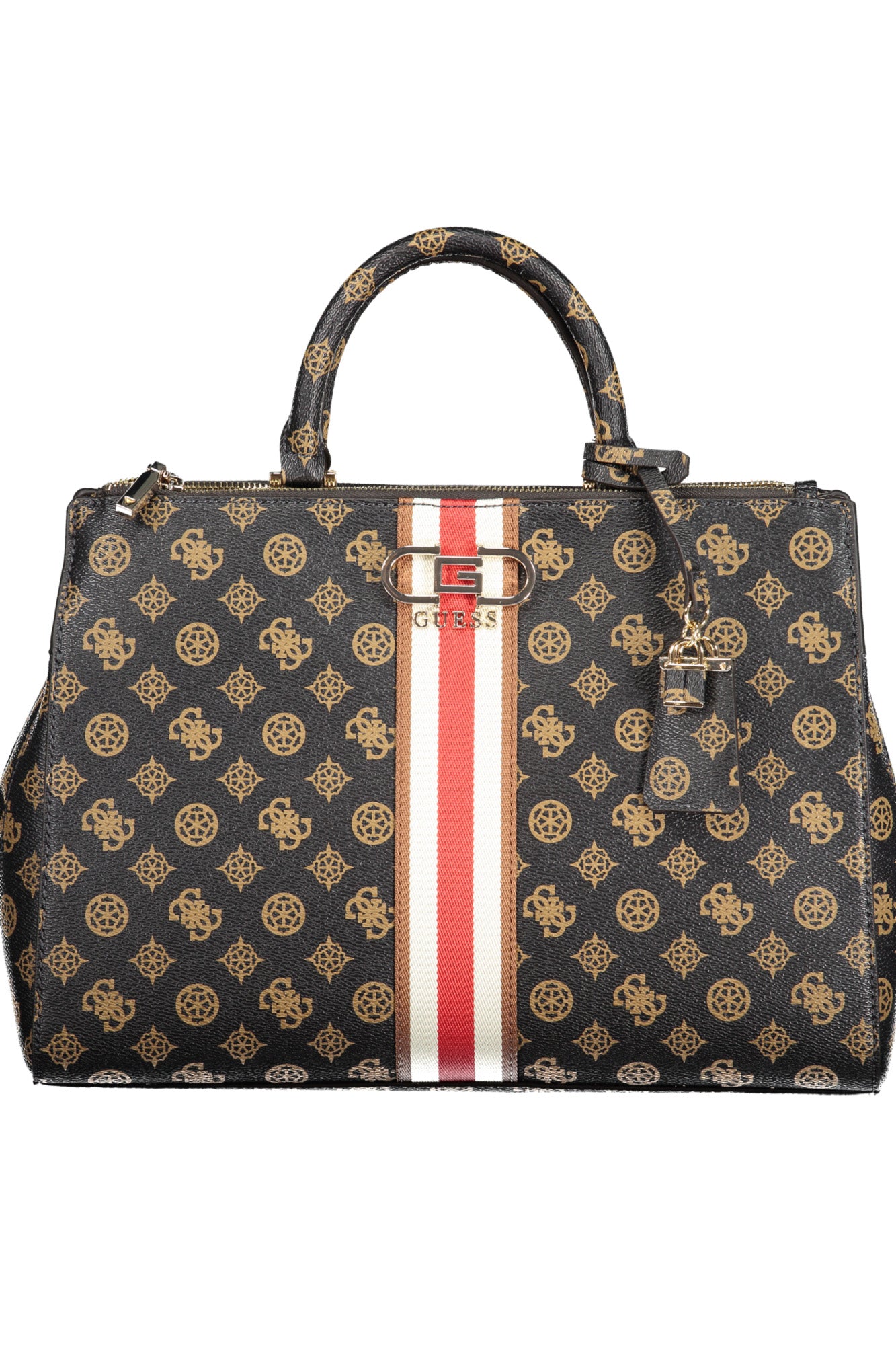 PG930707_MAMOCHAL – Damen Handtasche Braun mit abnehmbarem Gurt und Handyfach – Größe: UNI – Farbe: Marrone