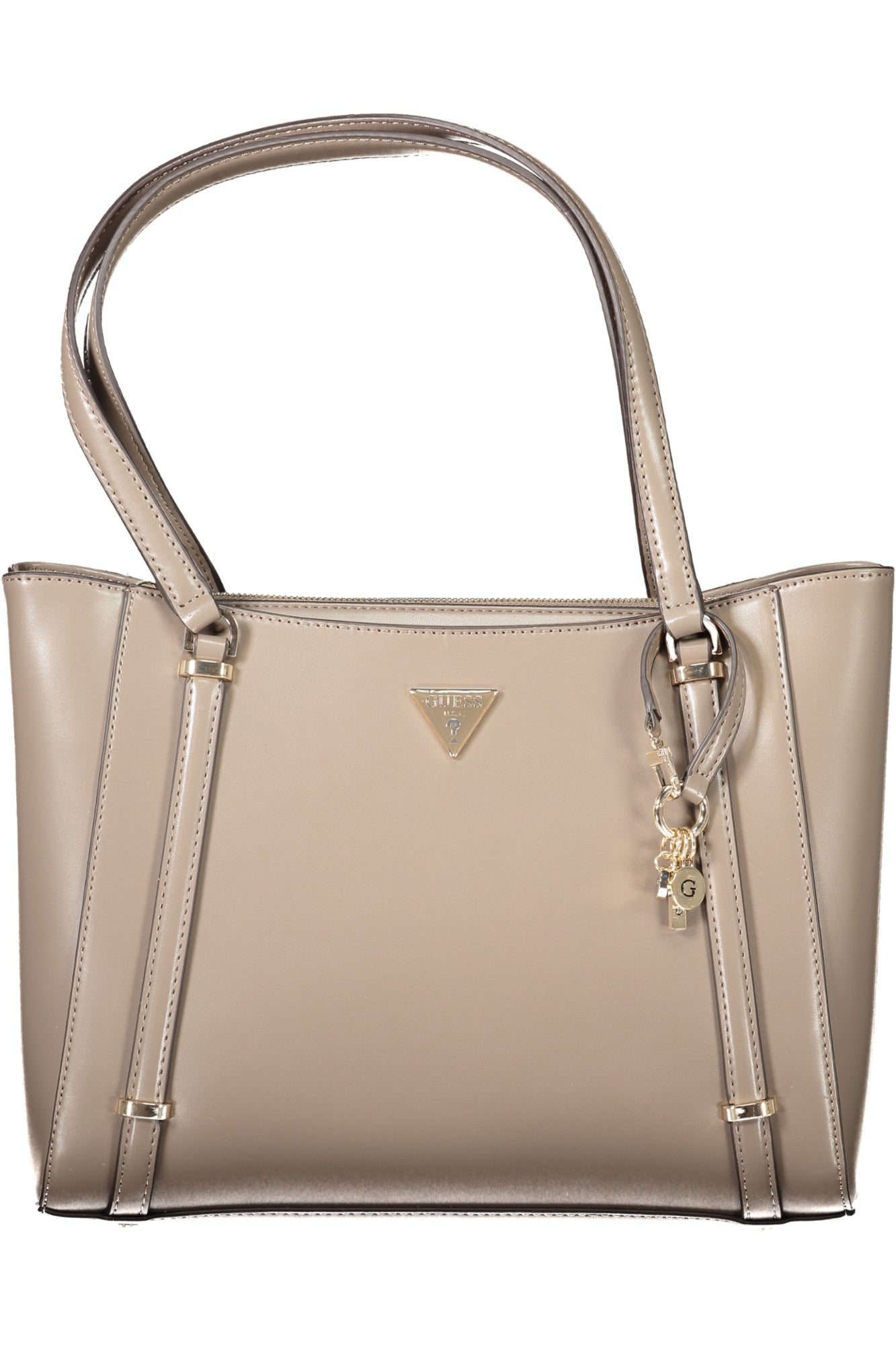 VG949323_MADKTAUP – Braune Damentasche mit Kontrastdetails und praktischen Fächern – Größe: UNI – Farbe: Marrone