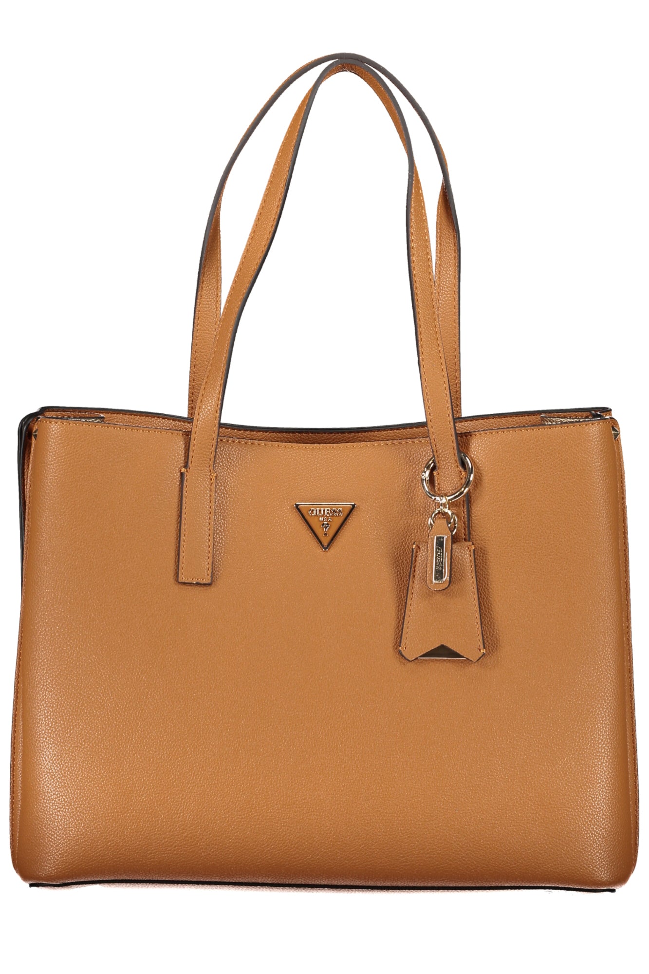 BG877823_MACOGNAC – Braune Damenhandtasche mit Reißverschluss und praktischen Innenfächern – Größe: UNI – Farbe: Marrone