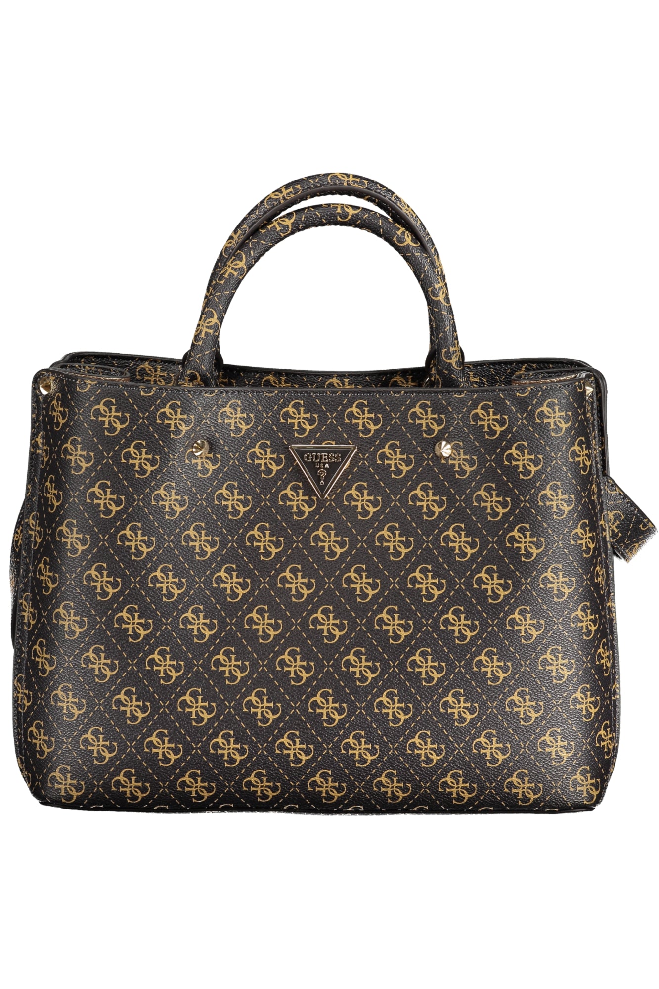 QG877806_MABROWL – Elegante braune Handtasche mit verstellbarem Schultergurt und Fächern – Größe: UNI – Farbe: Marrone