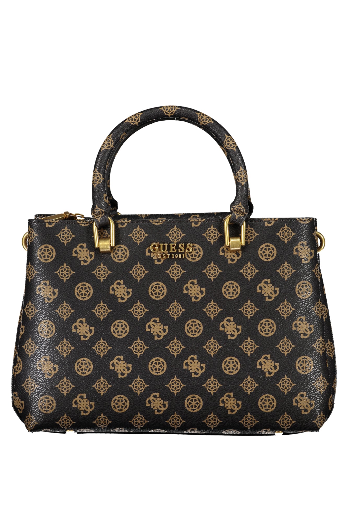 PA919006_MAMOCHAL – Braune Damenhandtasche mit verstellbarem Schultergurt & Schutzfüßen – Größe: UNI – Farbe: Marrone