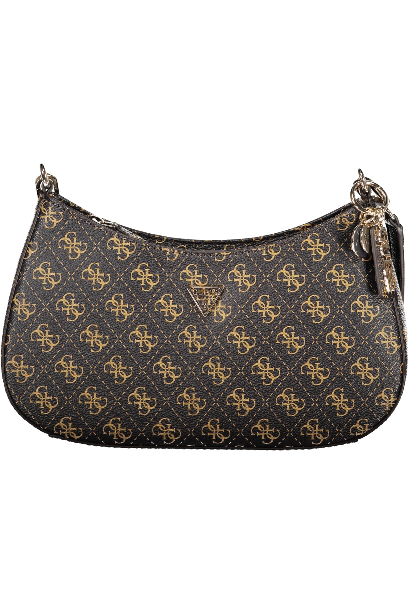 QG967218_MABROWNL – Stylische Damen Tasche: Verstellbarer Riemen & praktische Fächer – Größe: UNI – Farbe: Marrone