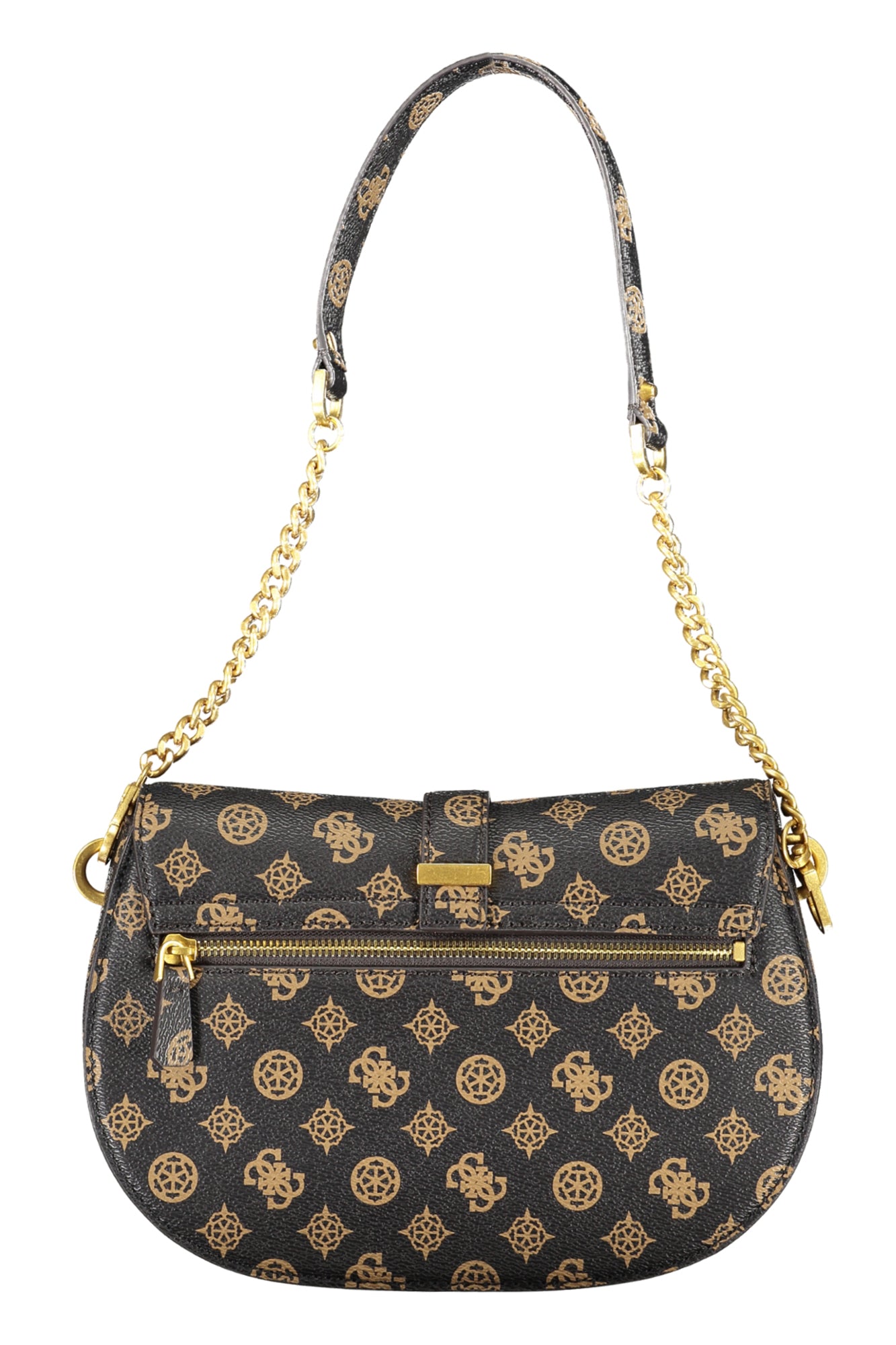 PA932920_MAMOCHAL – Braune Damentasche mit abnehmbaren Riemen und kontrastierenden Details – Größe: UNI – Farbe: Marrone