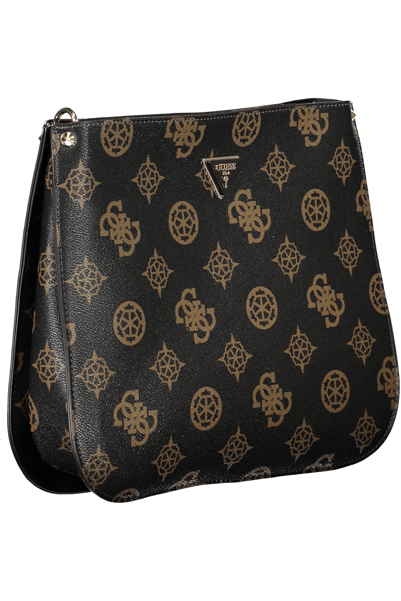 PG877818_MAMOCHALOG – Braune Damenhandtasche mit verstellbarem Gurt und Kontrastdetails – Größe: UNI – Farbe: Marrone