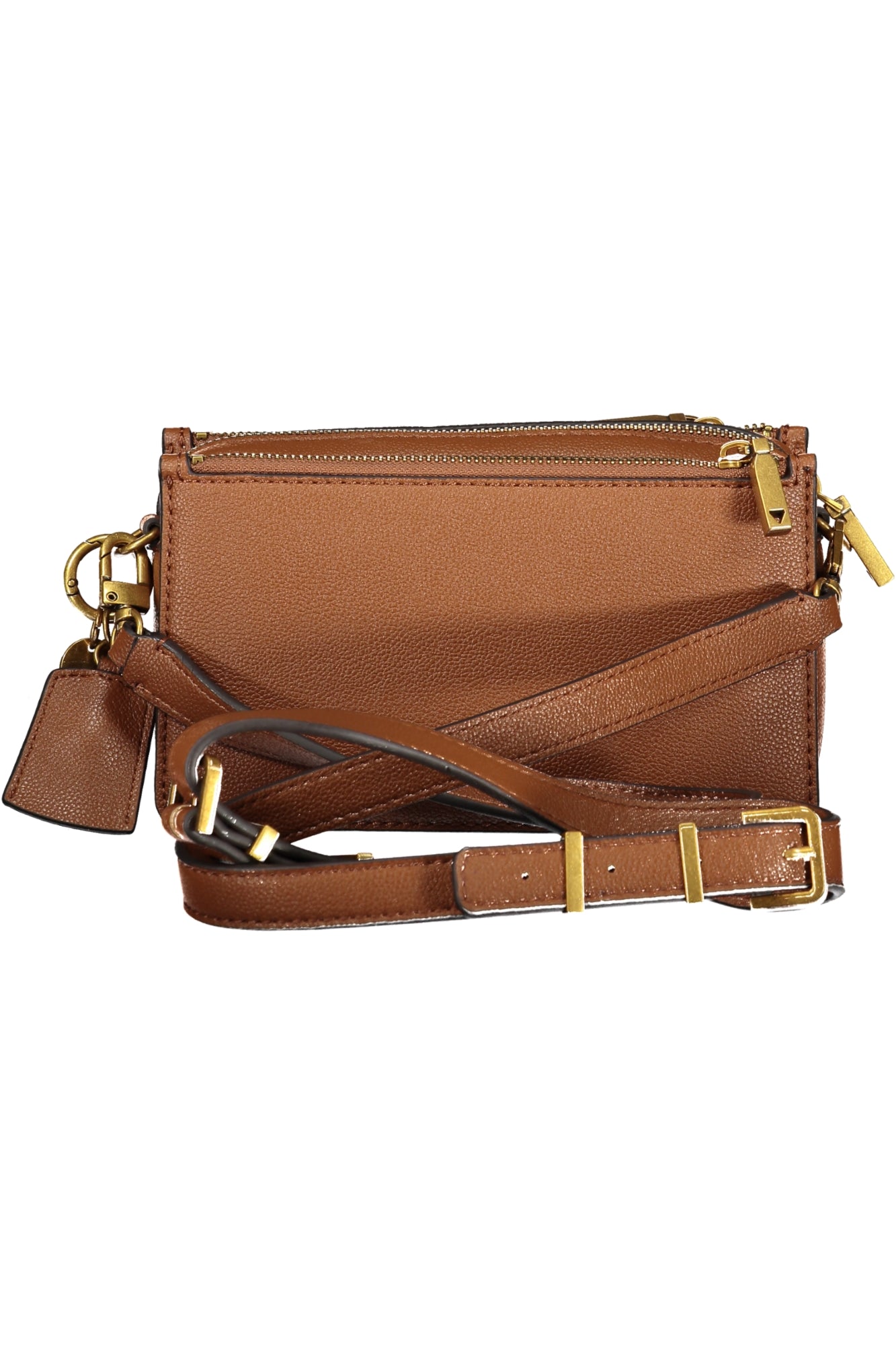 BB949412_MAAMBER – Damenhandtasche braun mit Schultergurt und praktischen Taschen – Größe: UNI – Farbe: Marrone