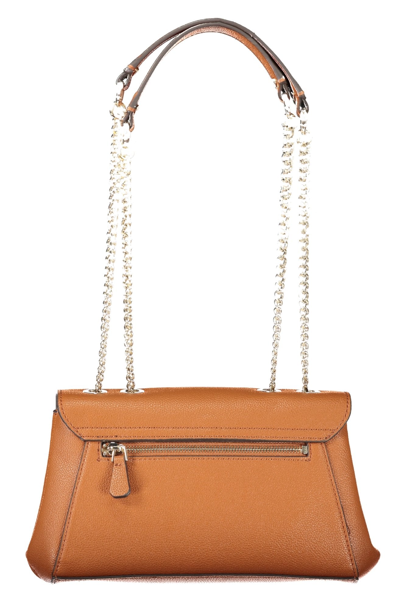 BG952721_MACOGNAC – Braune Damentasche mit Kettenschulterriemen und praktischen Fächern – Größe: UNI – Farbe: Marrone