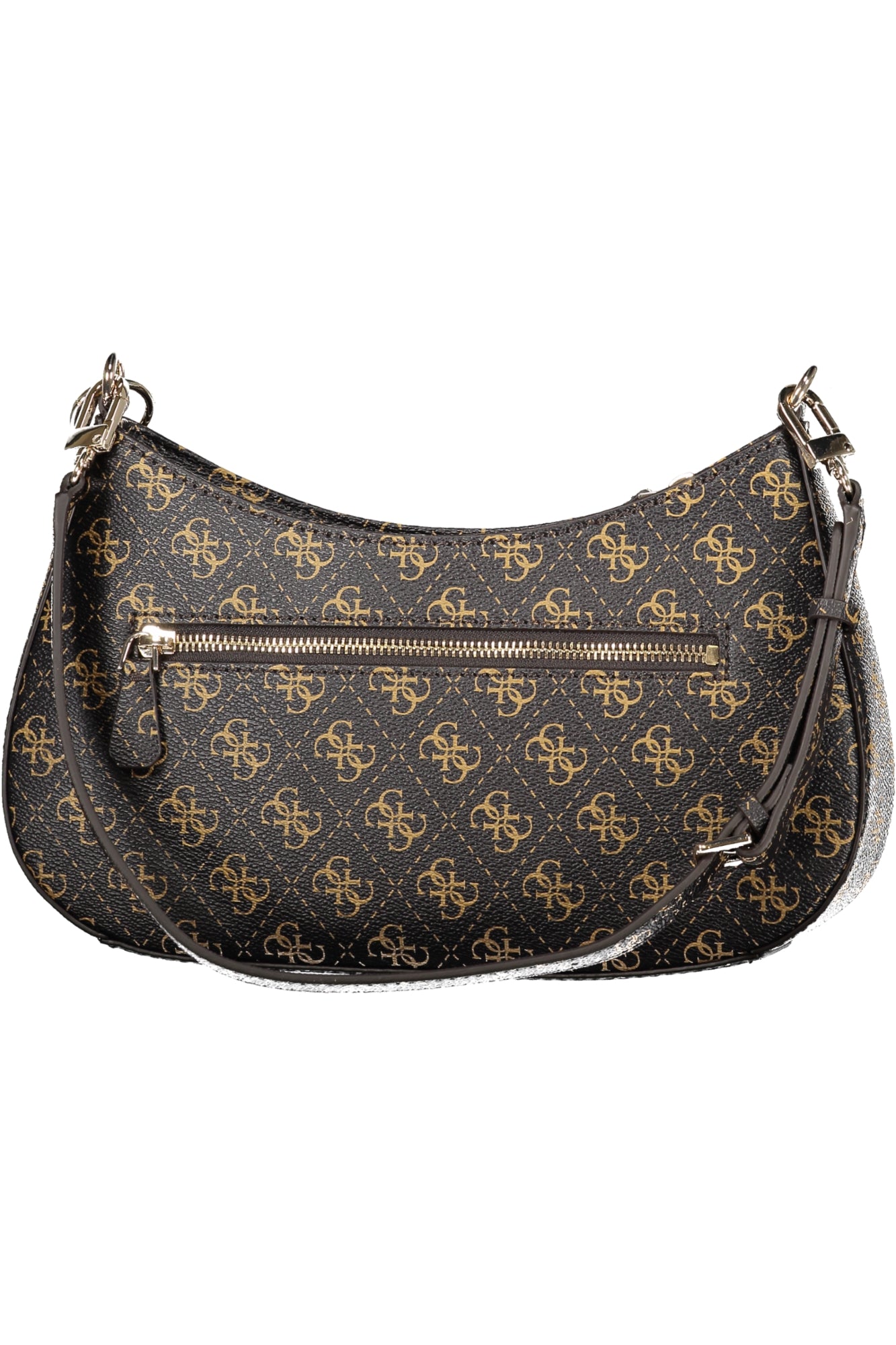 QG967218_MABROWNL – Stylische Damen Tasche: Verstellbarer Riemen & praktische Fächer – Größe: UNI – Farbe: Marrone