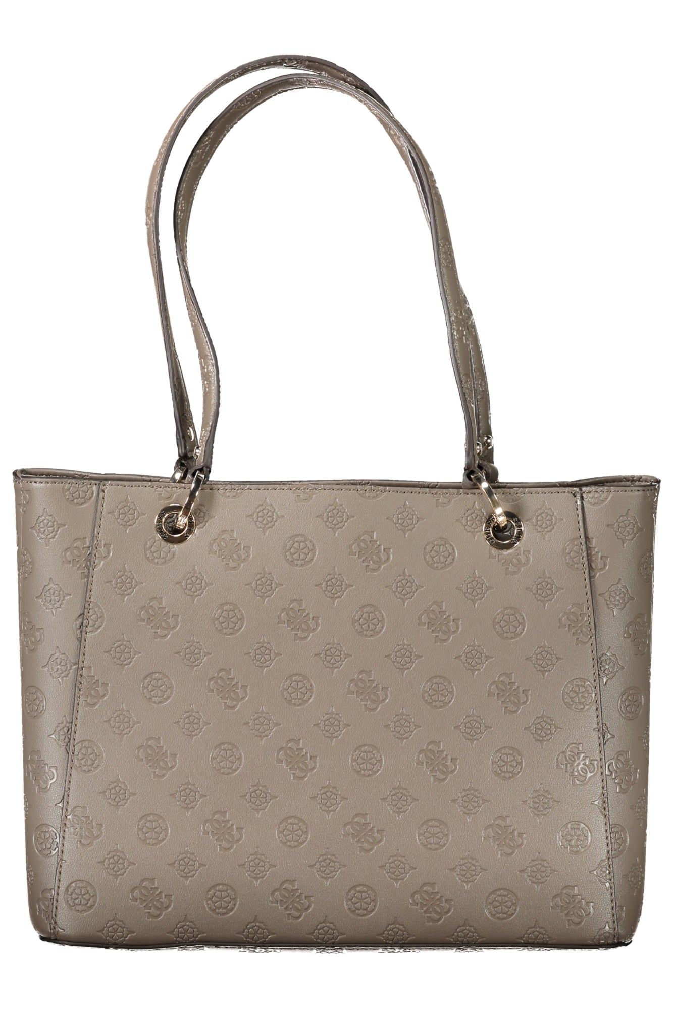 PD952925_MADKTAUP – Elegante Damentasche Braun mit Kontrasten & Reißverschluss – Größe: UNI – Farbe: Marrone