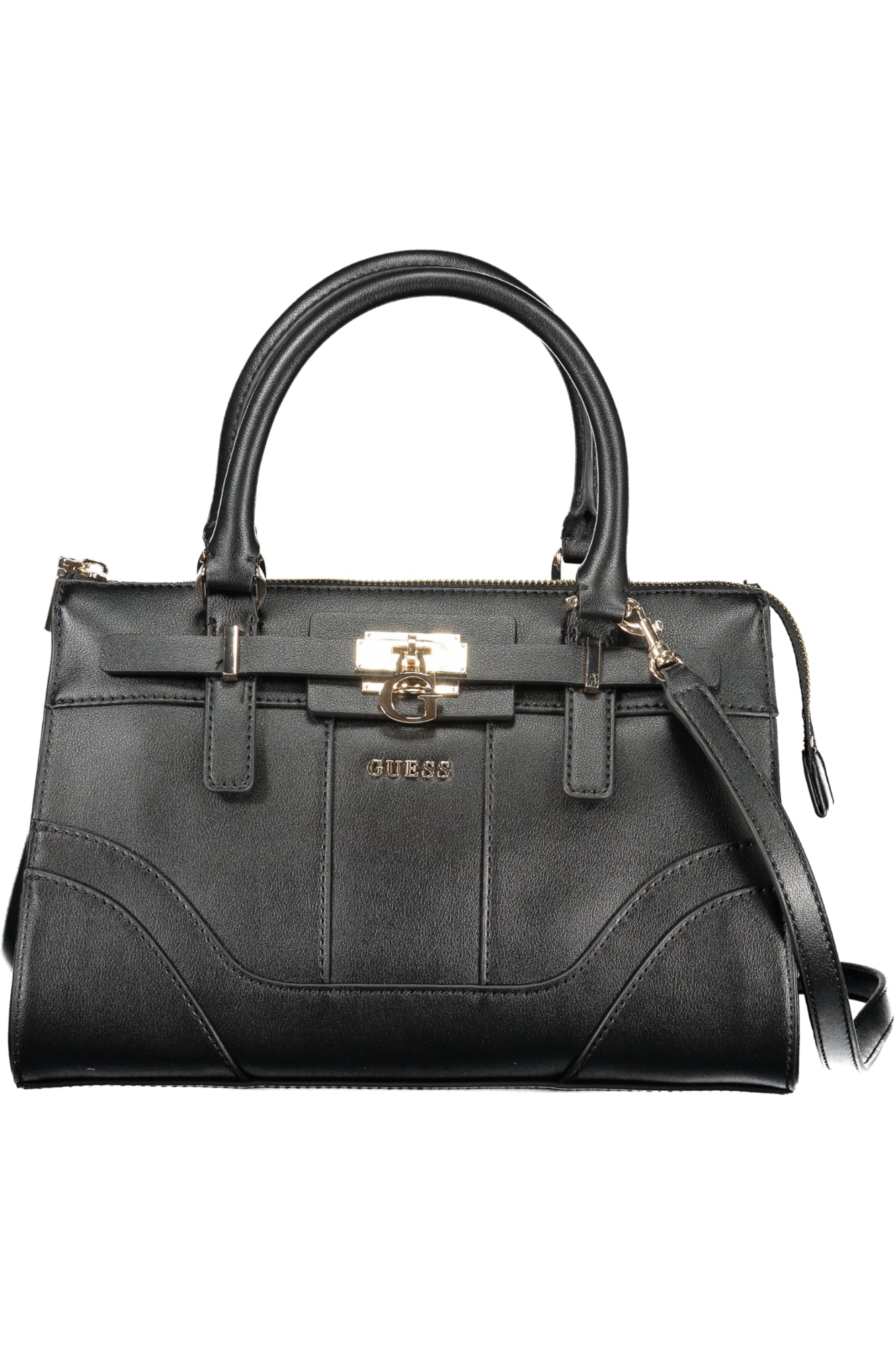 BG920605_NEBLACK – Elegante schwarze Tasche mit Tragegriff und Schultergurt für Damen – Größe: UNI – Farbe: Nero