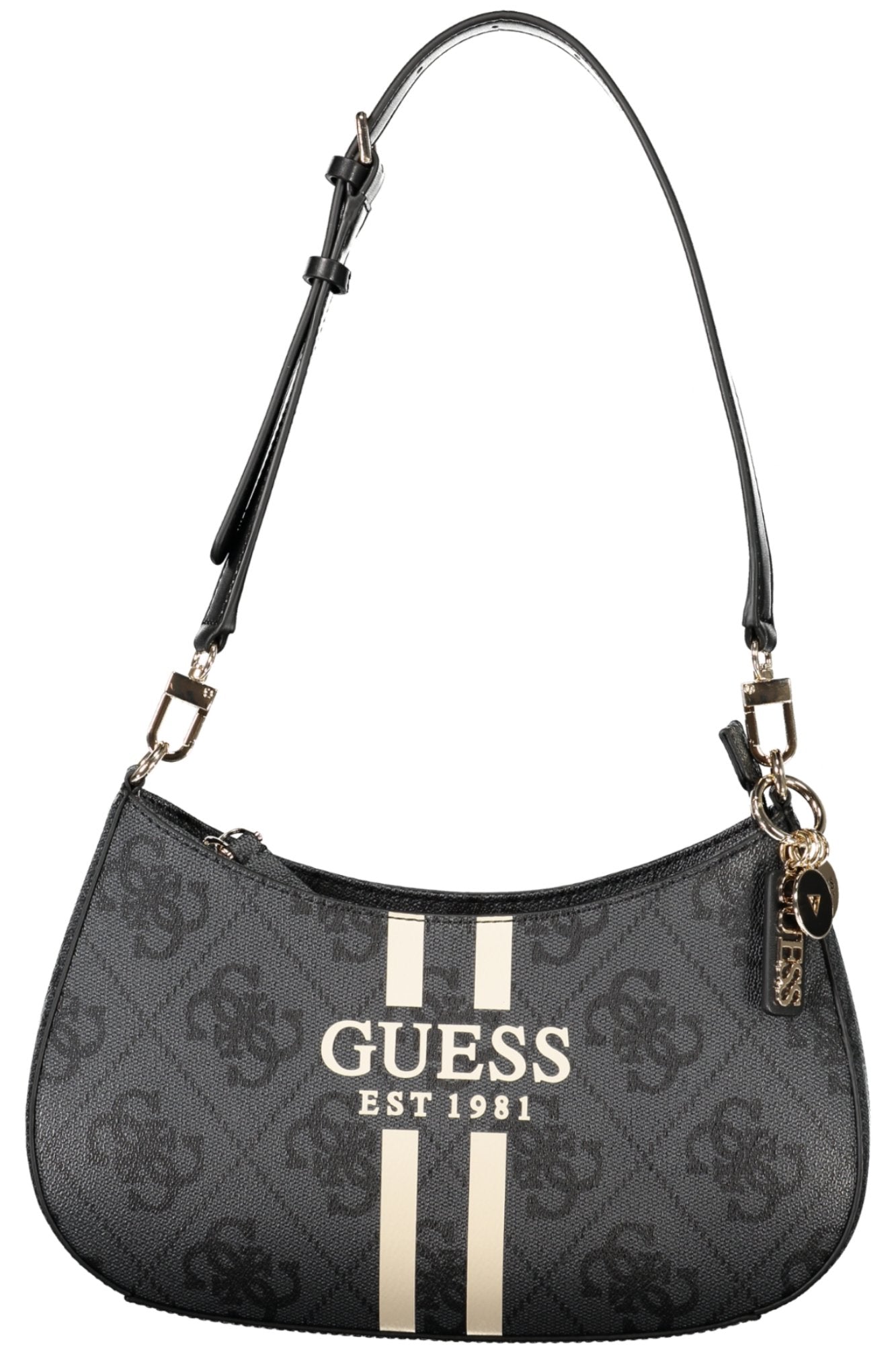 OS967218_NECOALL – Damentasche Schwarz: Funktional & Stilvoll mit Verstellbarem Riemen – Größe: UNI – Farbe: Nero