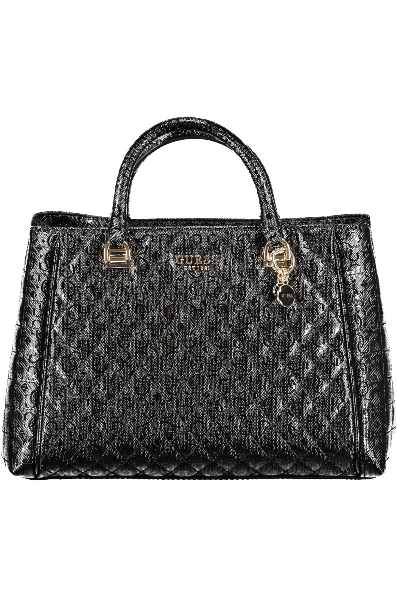 GG932206_NEBLACK – Schwarze Damen Tasche mit verstellbarem Gurt & vielen Fächern – Größe: UNI – Farbe: Nero