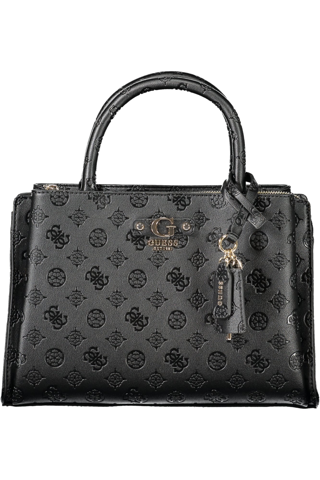 PD952906_NEBLACK – Stylische Schwarze Damentasche mit Vielseitigem Design & Funktionalität – Größe: UNI – Farbe: Nero