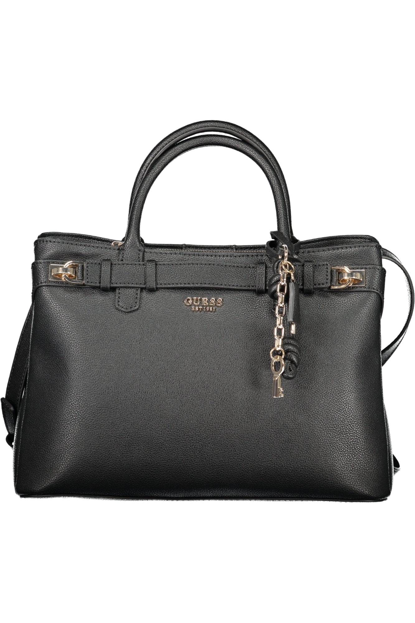 BG854607_NEBLACK – Elegante Schwarze Handtasche mit Vielseitigen Tragemöglichkeiten Damen – Größe: UNI – Farbe: Nero