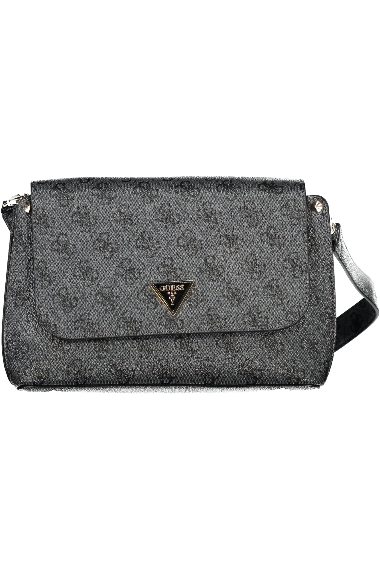 SG877820_NECOALLOGO – Stylische schwarze Umhängetasche für Damen mit verstellbarem Gurt – Größe: UNI – Farbe: Nero