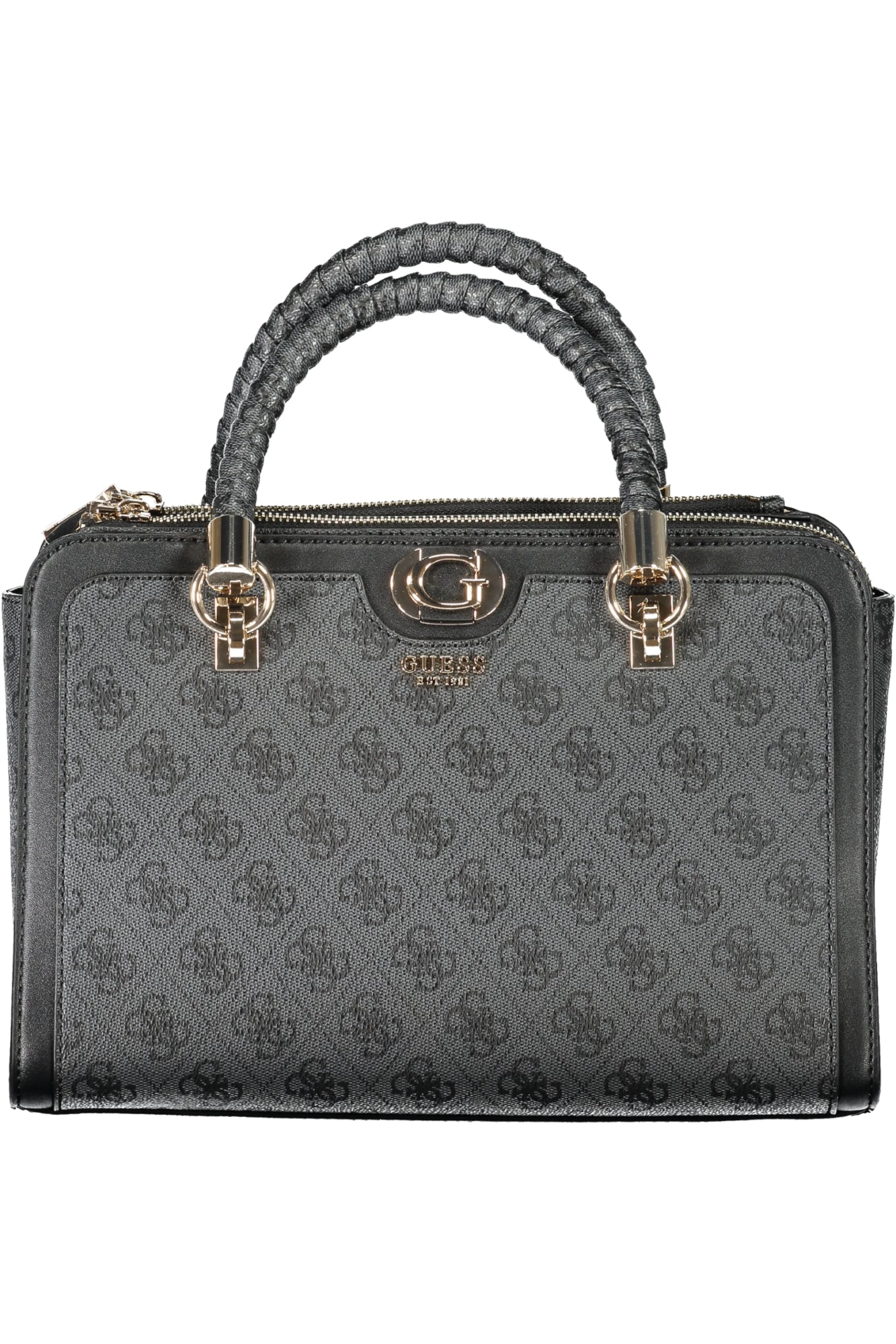 SG954006_NECOALLO – Schwarze Damentasche mit vielseitigen Fächern und abnehmbarem Gurt – Größe: UNI – Farbe: Nero