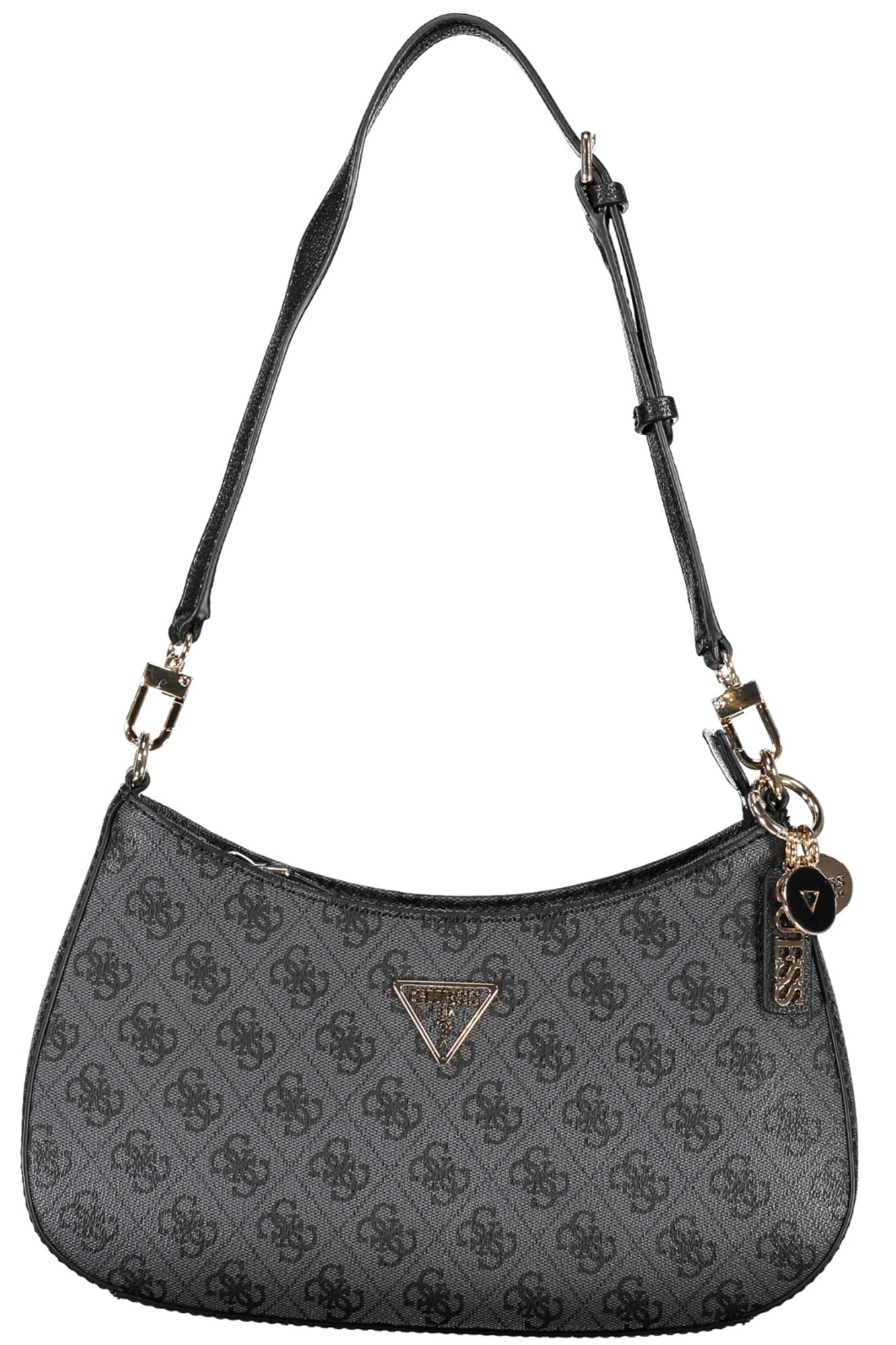 BG787918_NECOALLOGO – Damentasche Schwarz mit Kontrastdetails & abnehmbarem Schulterriemen – Größe: UNI – Farbe: Nero