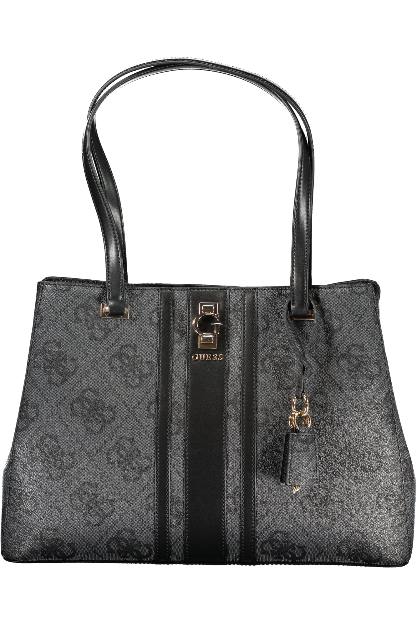 SO783823_NECOALLO – Elegante Damen-Schultertasche in Schwarz mit praktischen Fächern – Größe: UNI – Farbe: Nero