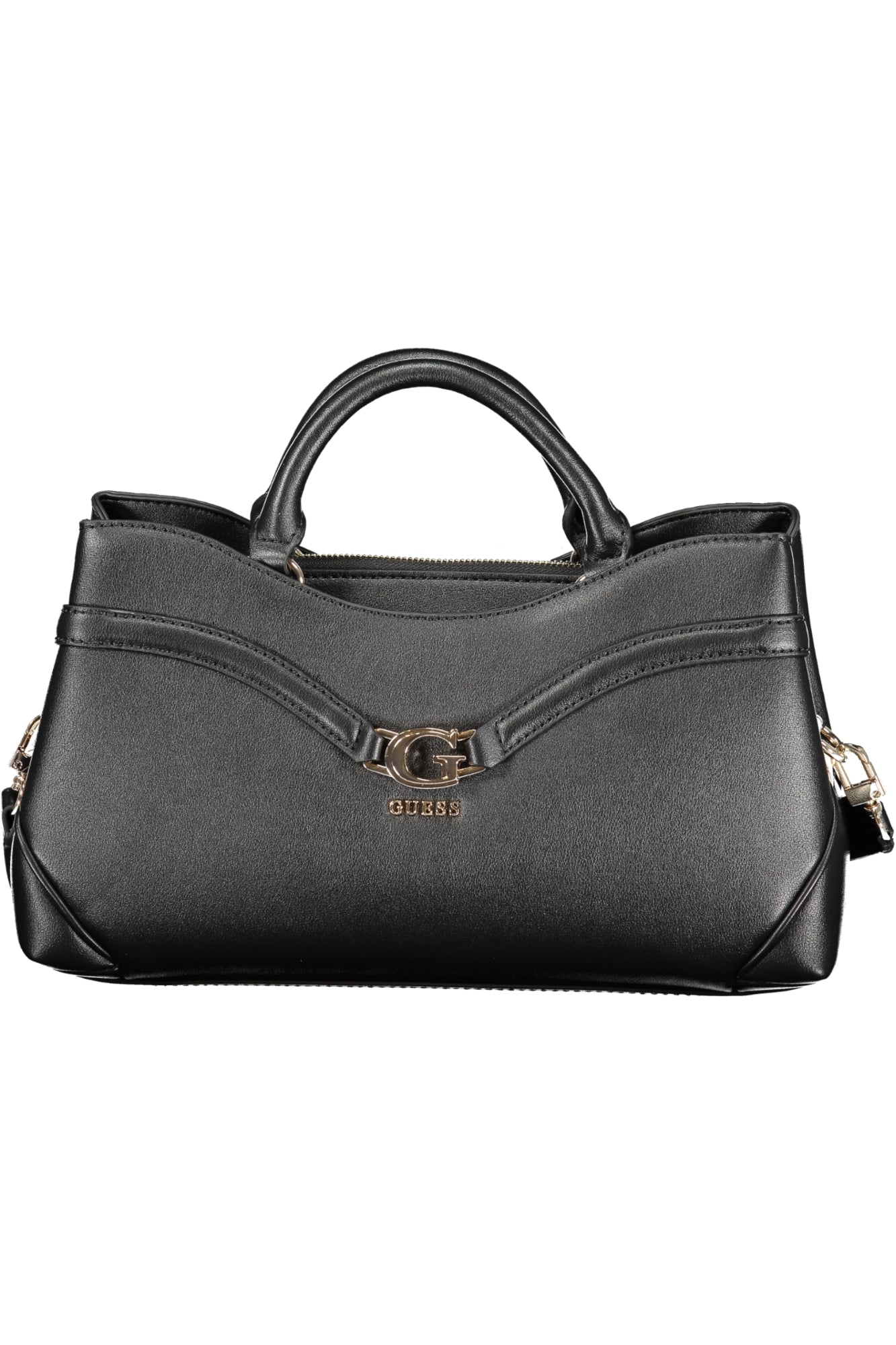 BG799306_NEBLACK – Stylische Damenhandtasche in Schwarz mit vielseitigen Tragemöglichkeiten – Größe: UNI – Farbe: Nero