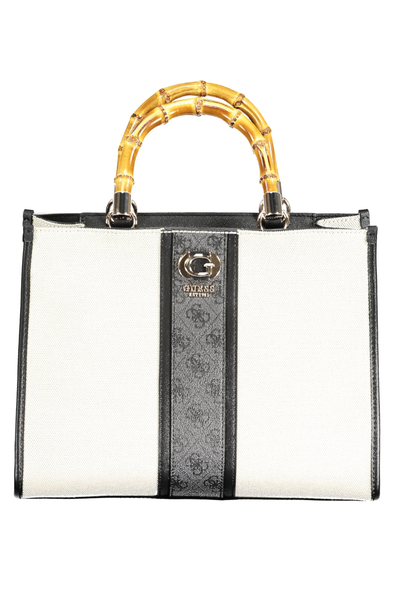 AG933722_NENCOALL – Elegante Schwarze Damentasche mit Verstellbarem Schultergurt & Logo – Größe: UNI – Farbe: Nero