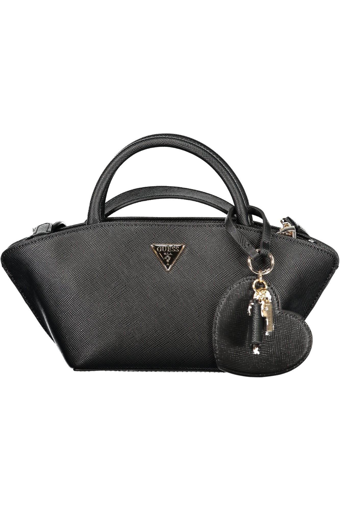 ZG920776_NEBLACK – Elegante Damenschultertasche in Schwarz mit Multi-Fach-Aufteilung – Größe: UNI – Farbe: Nero