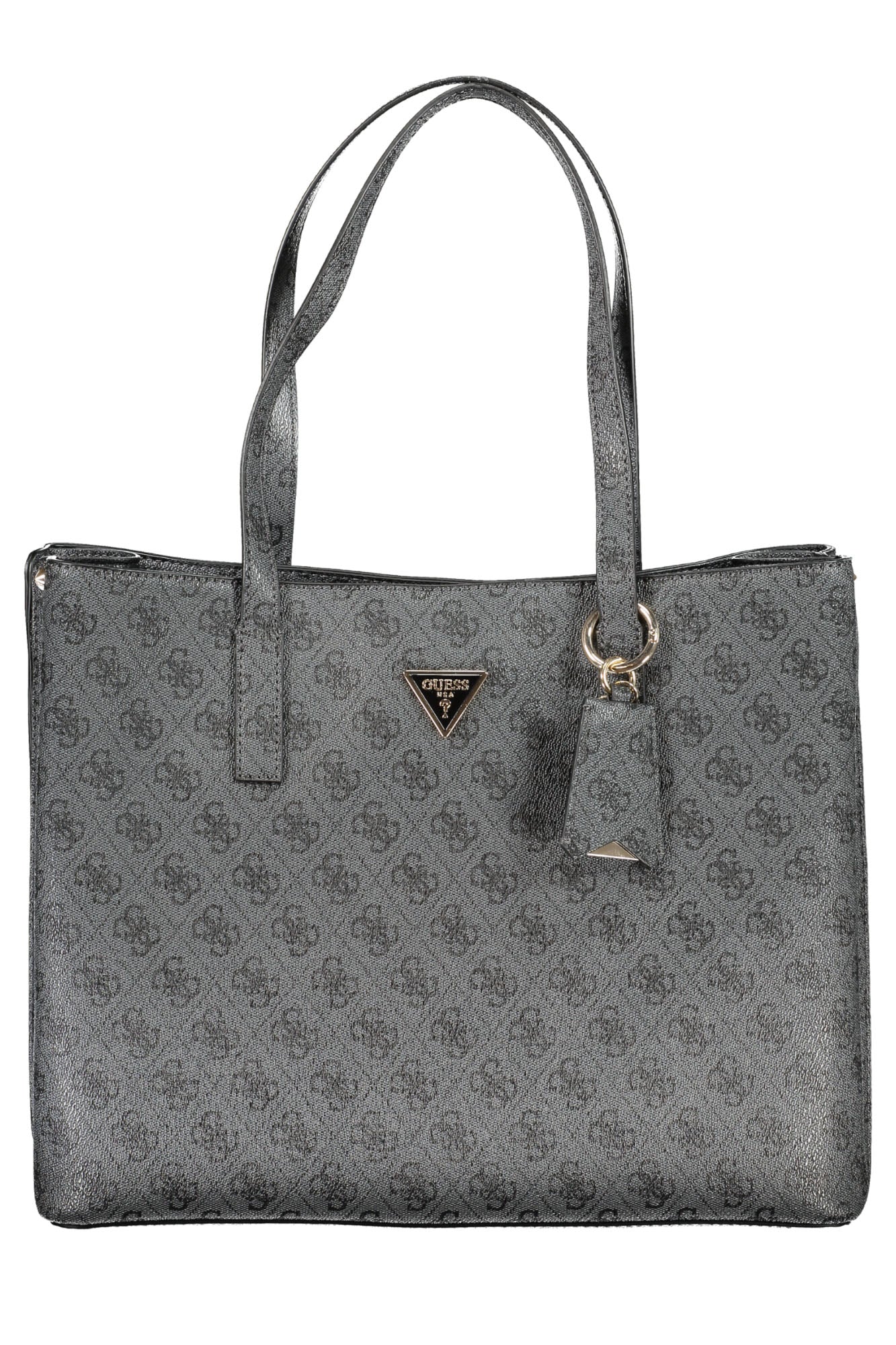 SG877823_NECOALLOGO – Damentasche Schwarz mit Fächern und Kontrastdetails für Alltag – Größe: UNI – Farbe: Nero